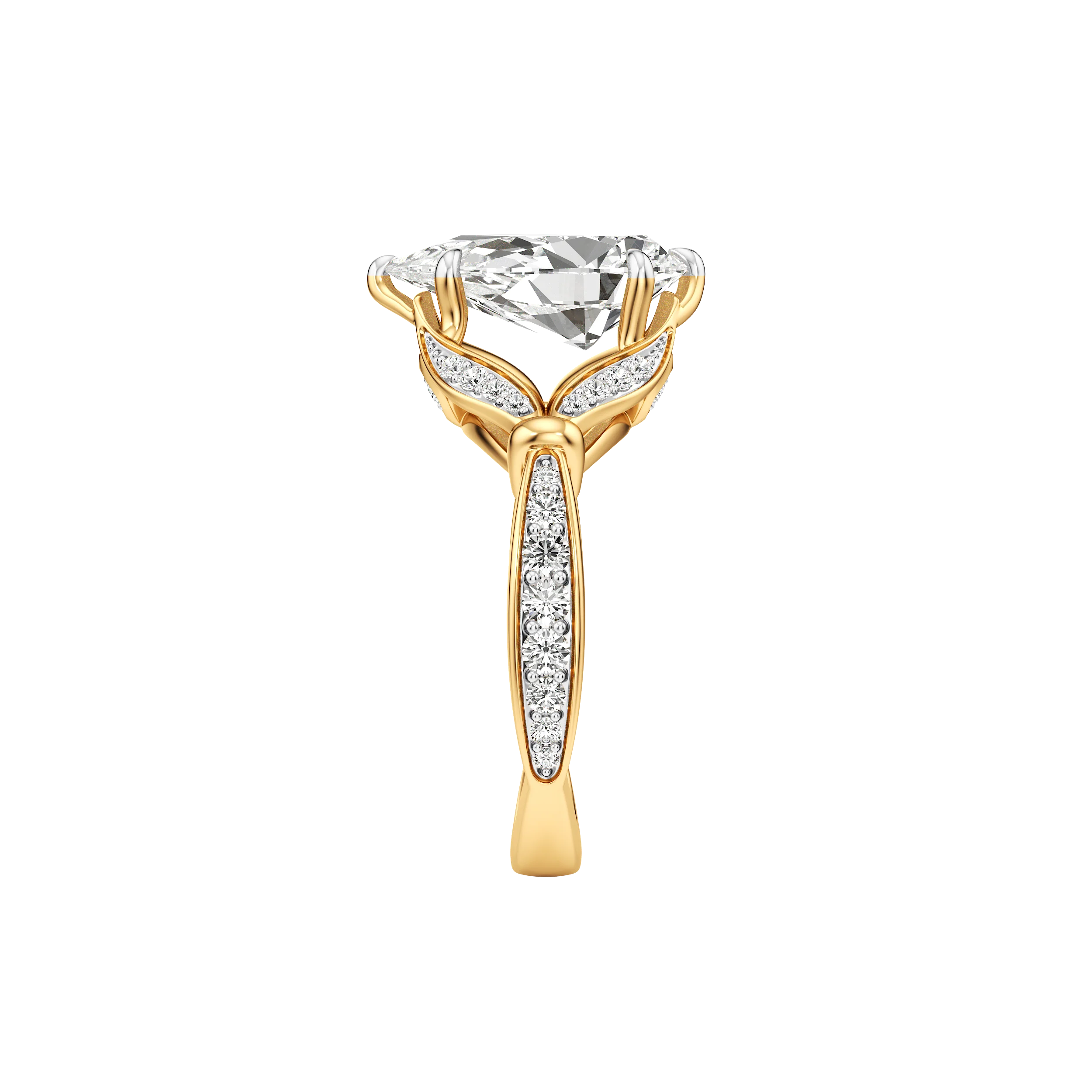 Pear Cascade Cocktail Ring 6