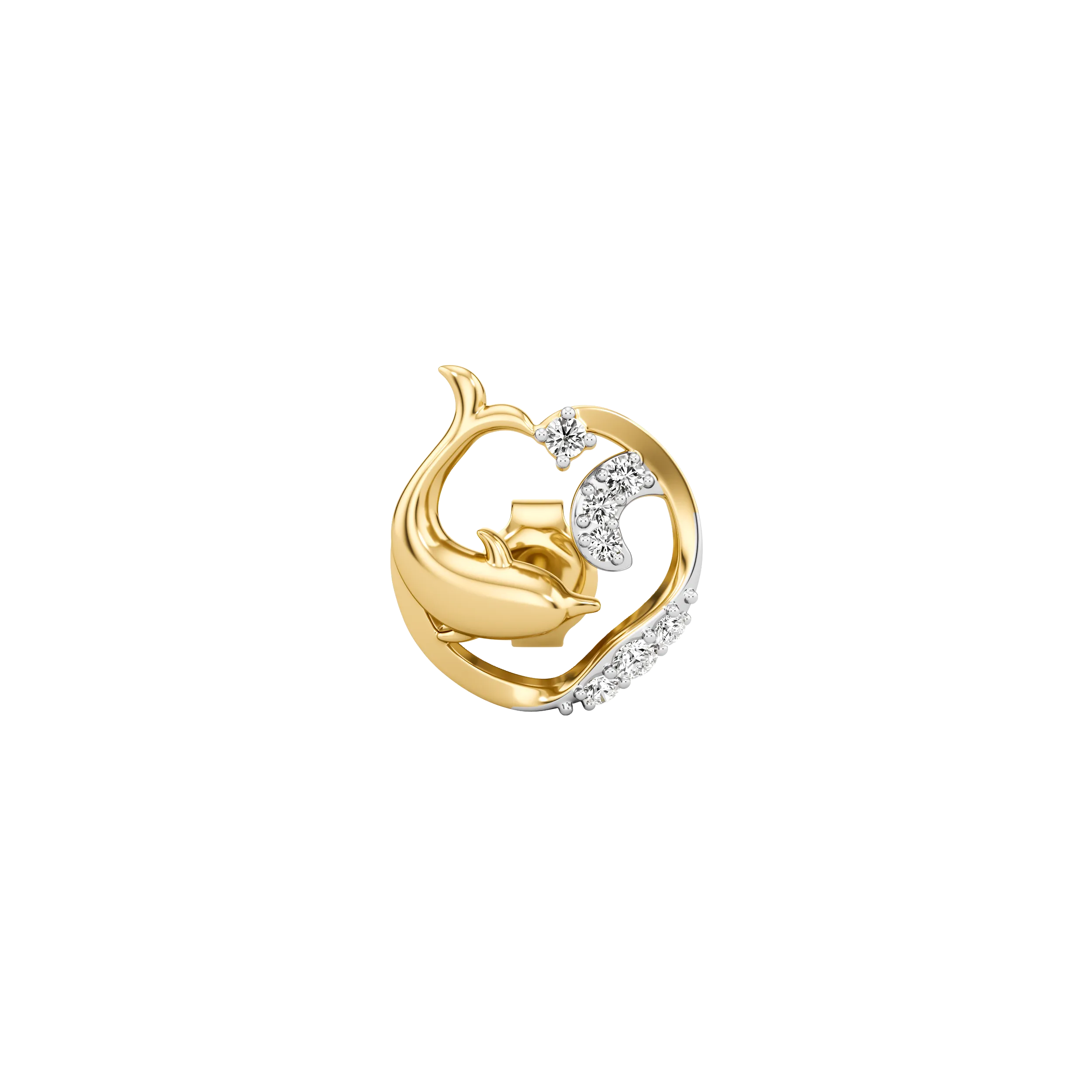 Wavecrest Dolphin Earrings 1