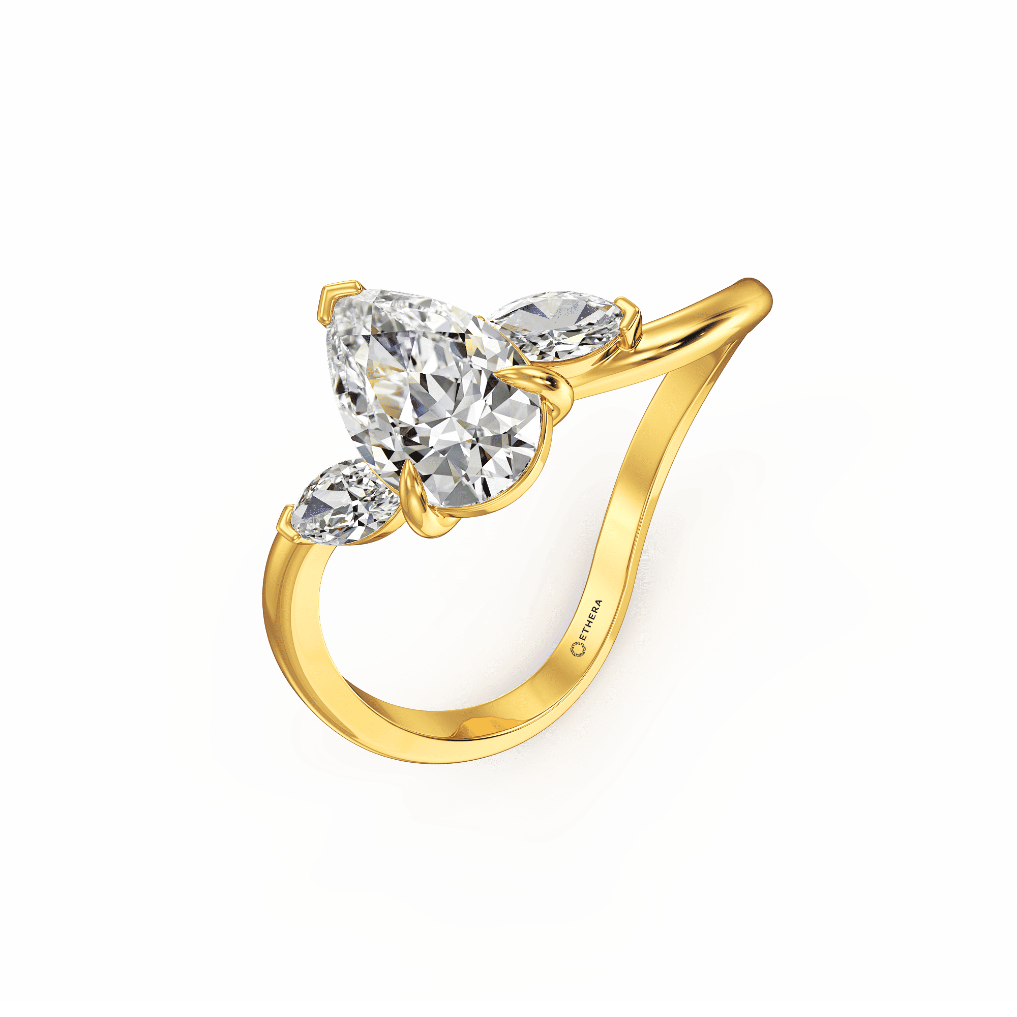 Winged Flora Ring 2