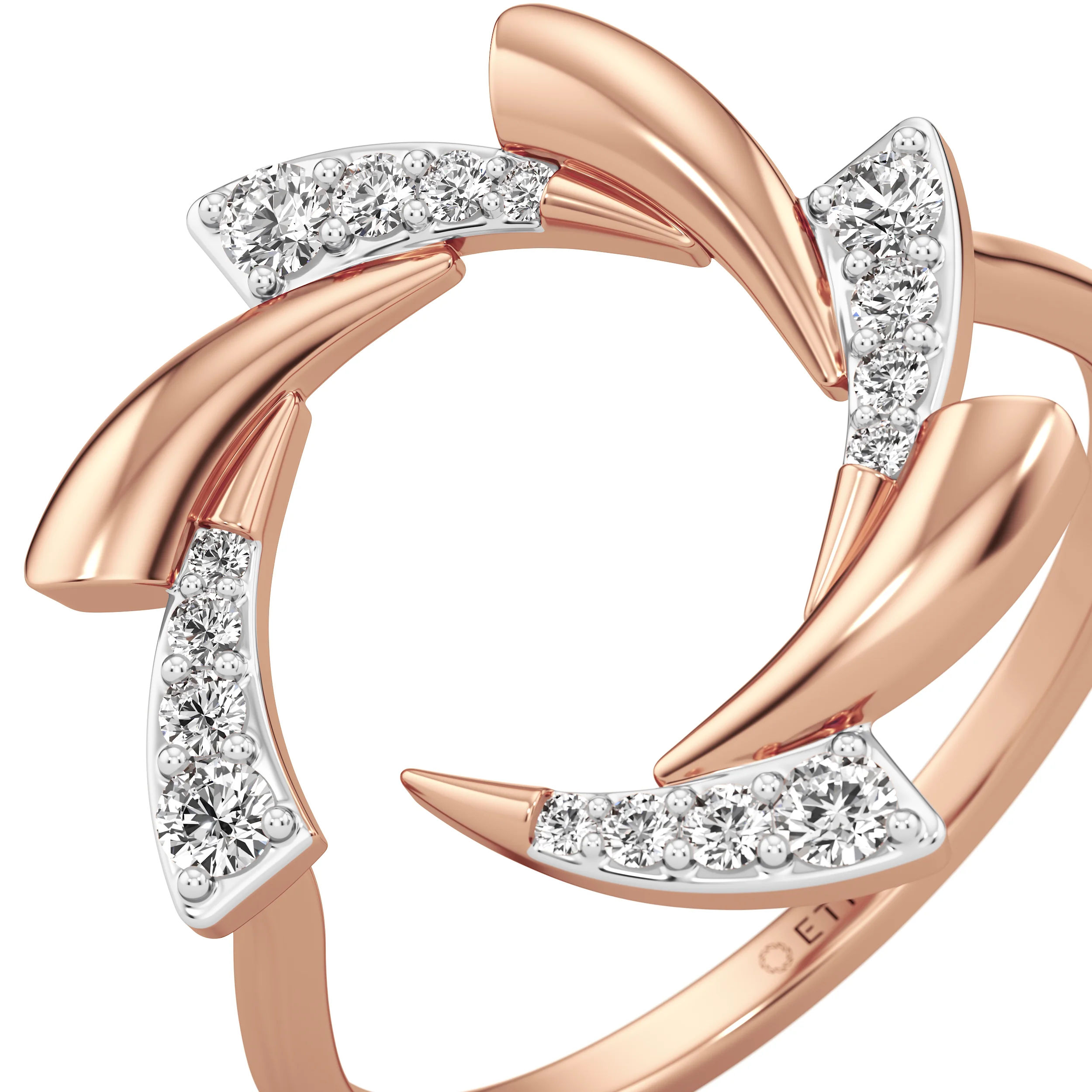 Aurora Swirl Ring 12