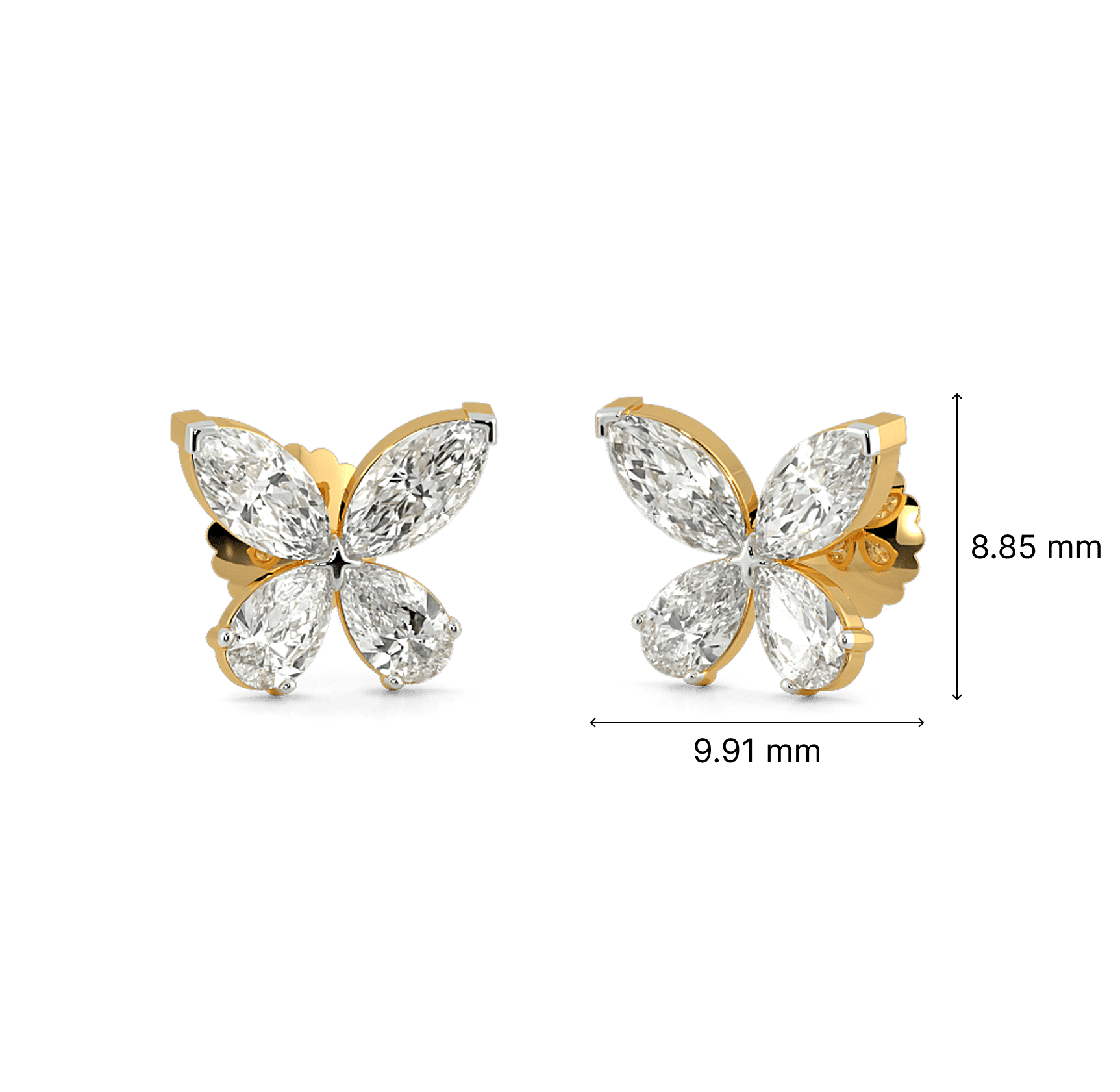 Flutter Stud Earrings 3
