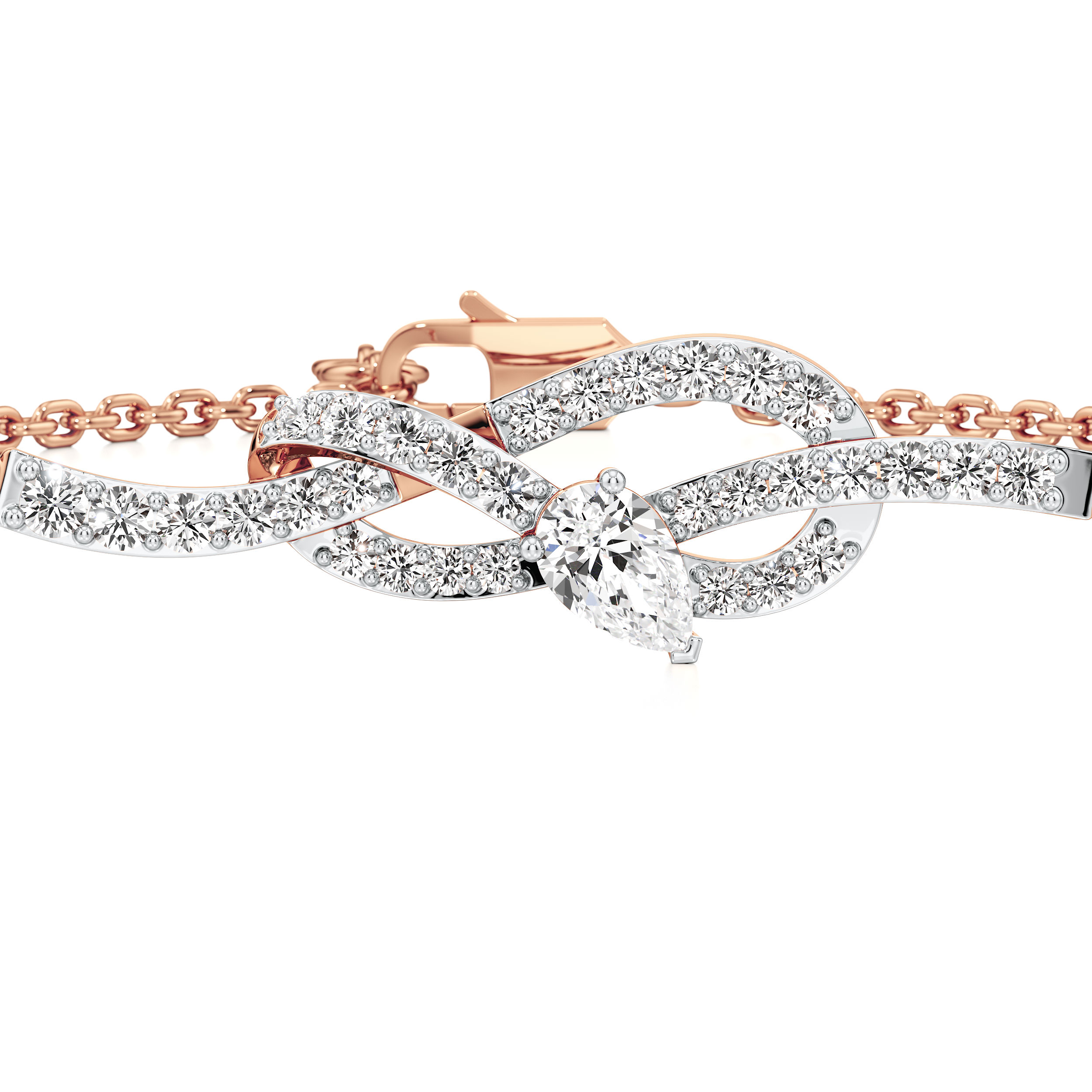 The Twist & Tell Diamond Bracelet 7