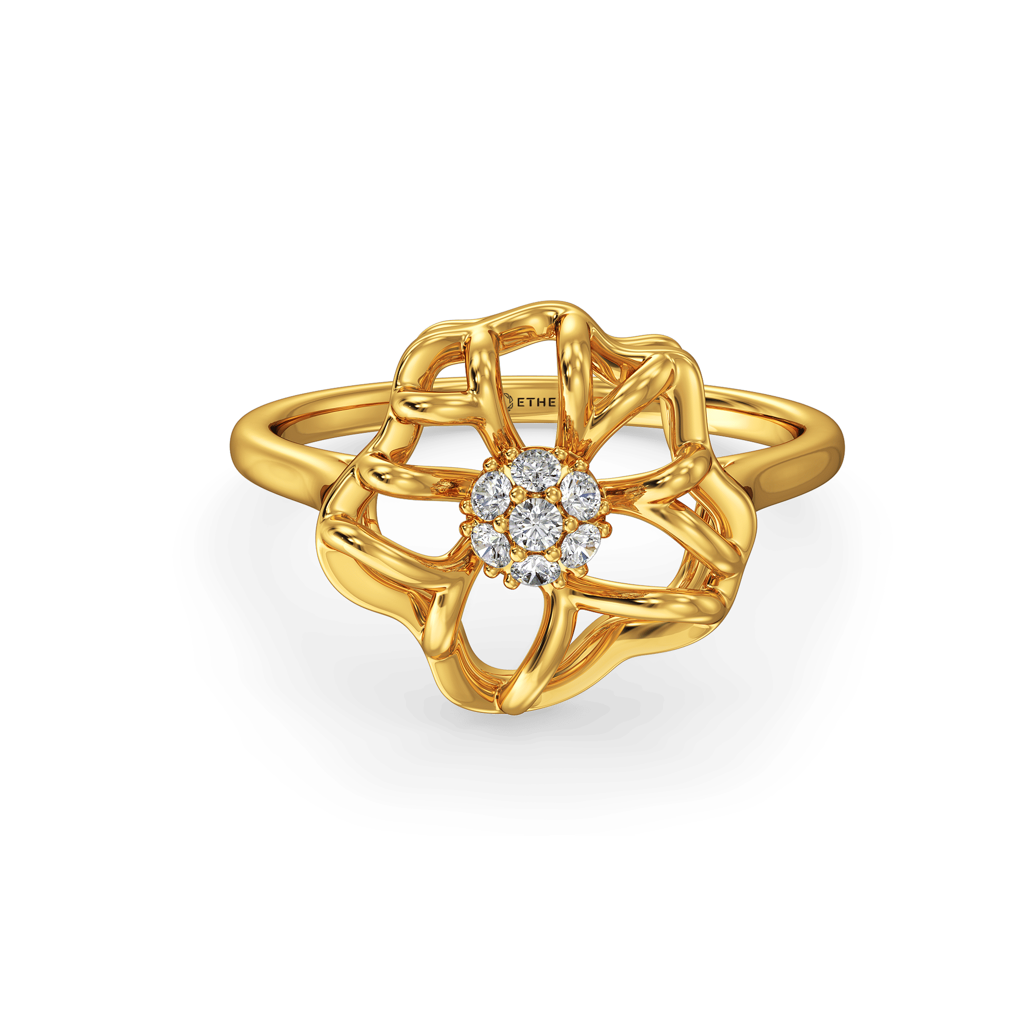 Fern and pollen Ring 1