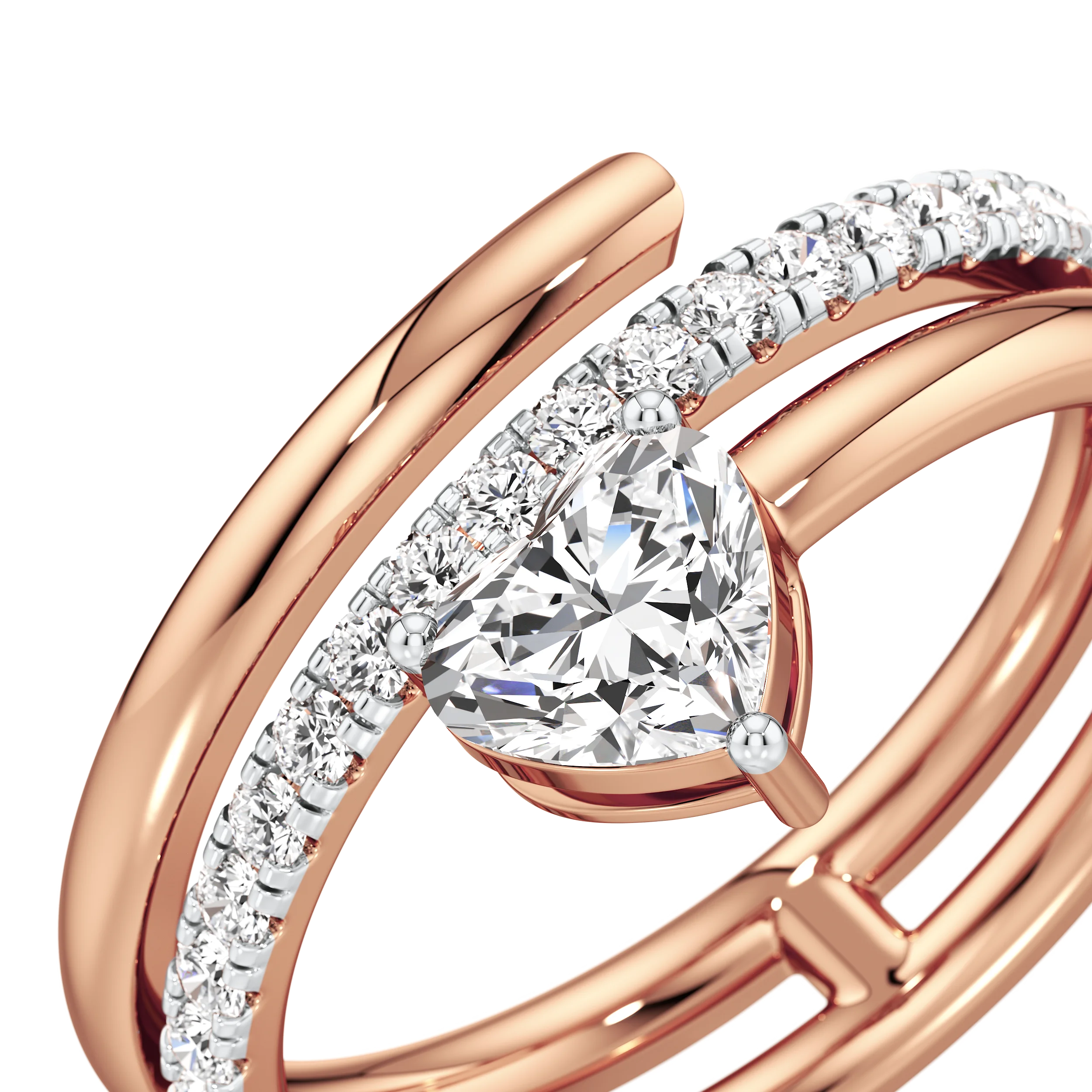 Heartfelt Majesty Solitaire Ring 12