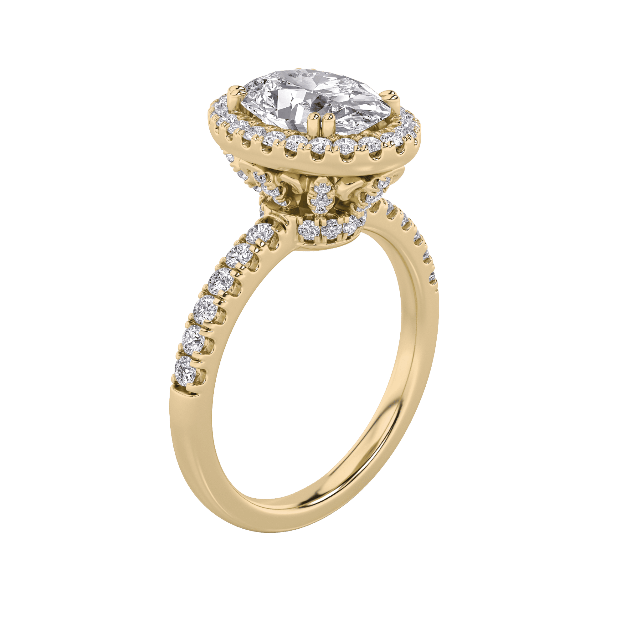 Gala Diamond Solitaire Ring 0