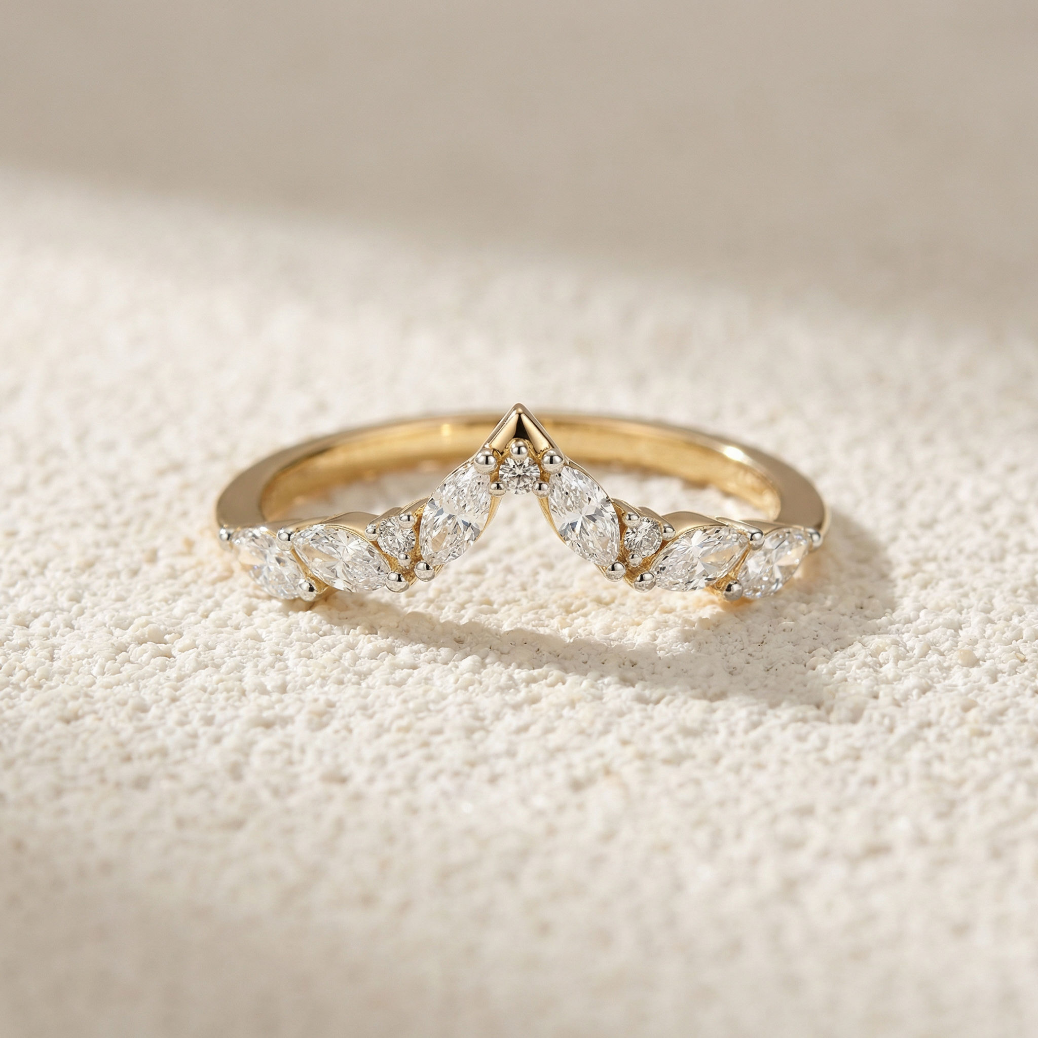 Crown Marquise Ring 2