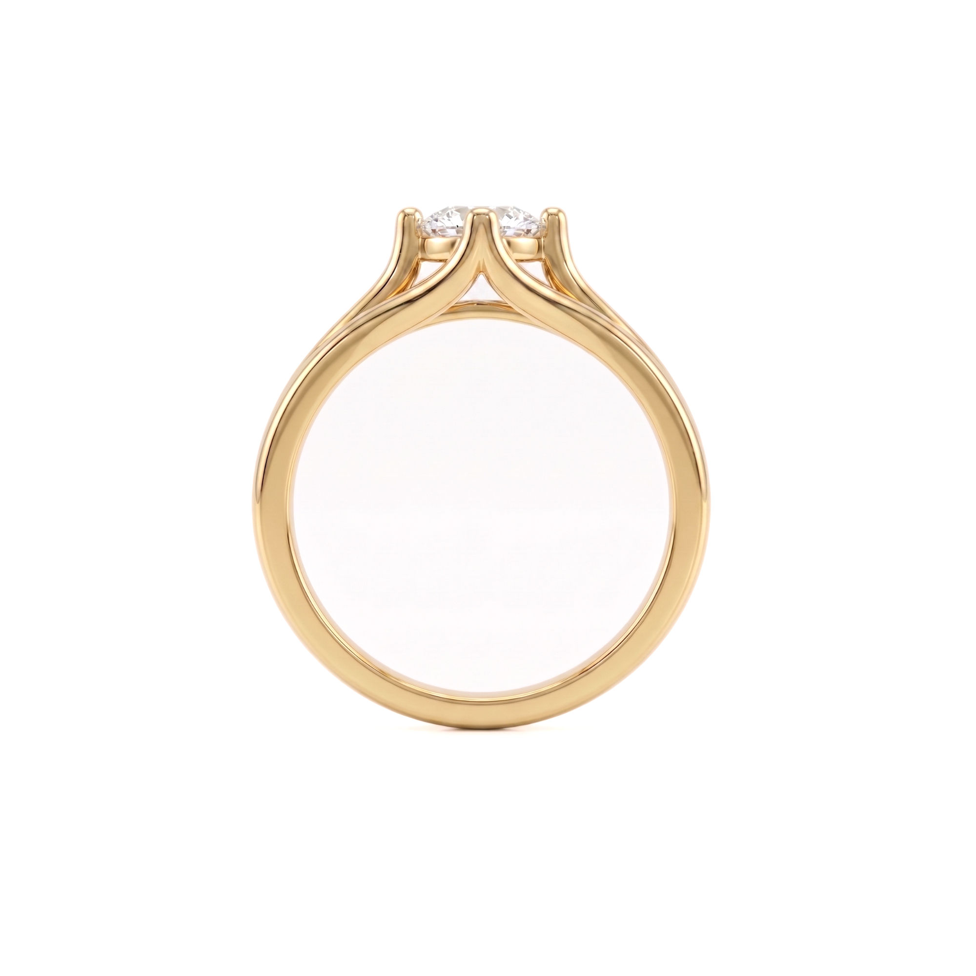 Smoothset Centre-Stone Ring hover