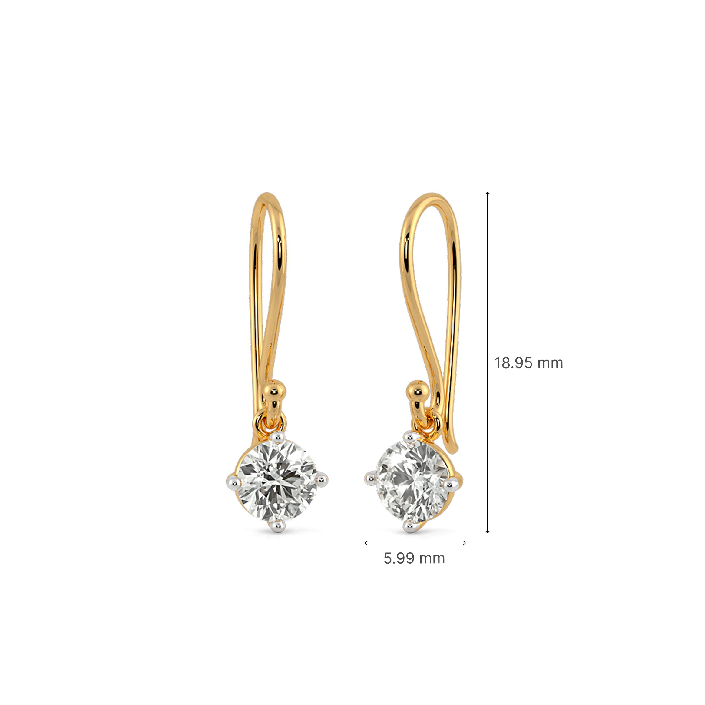 Twinkle Drop Hoops 5