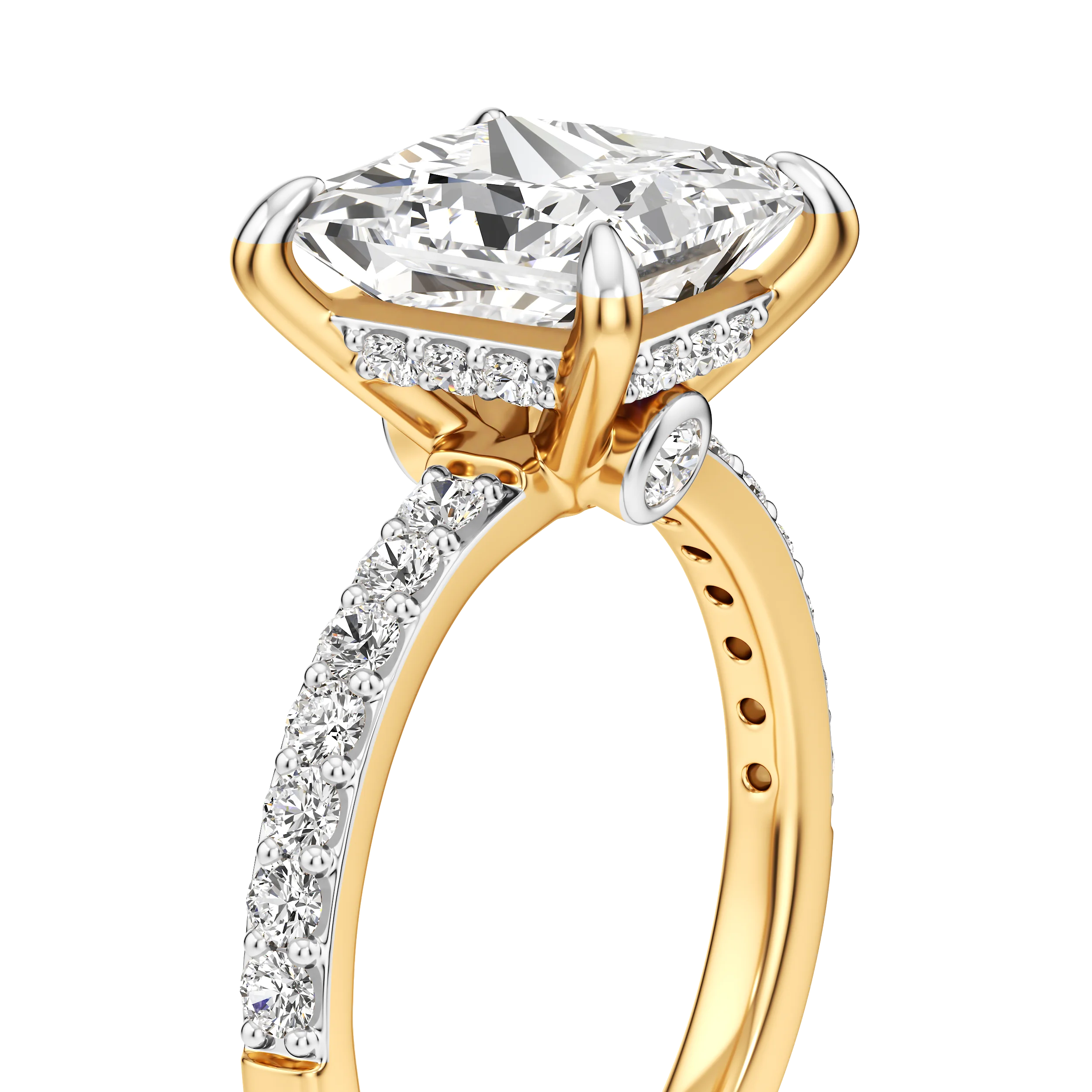 Lumina Square Cocktail Ring 7