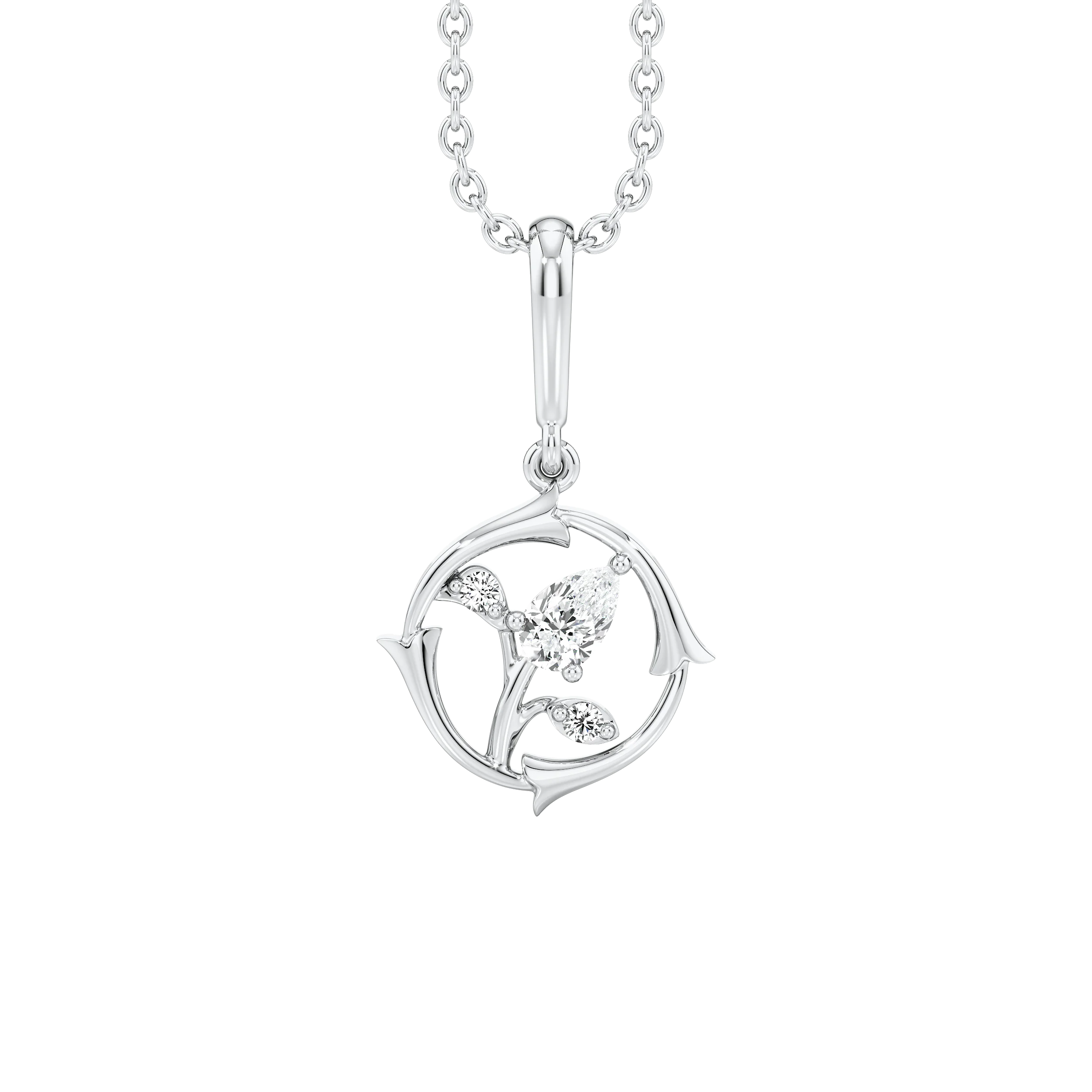 Petal Loop Pendant 4