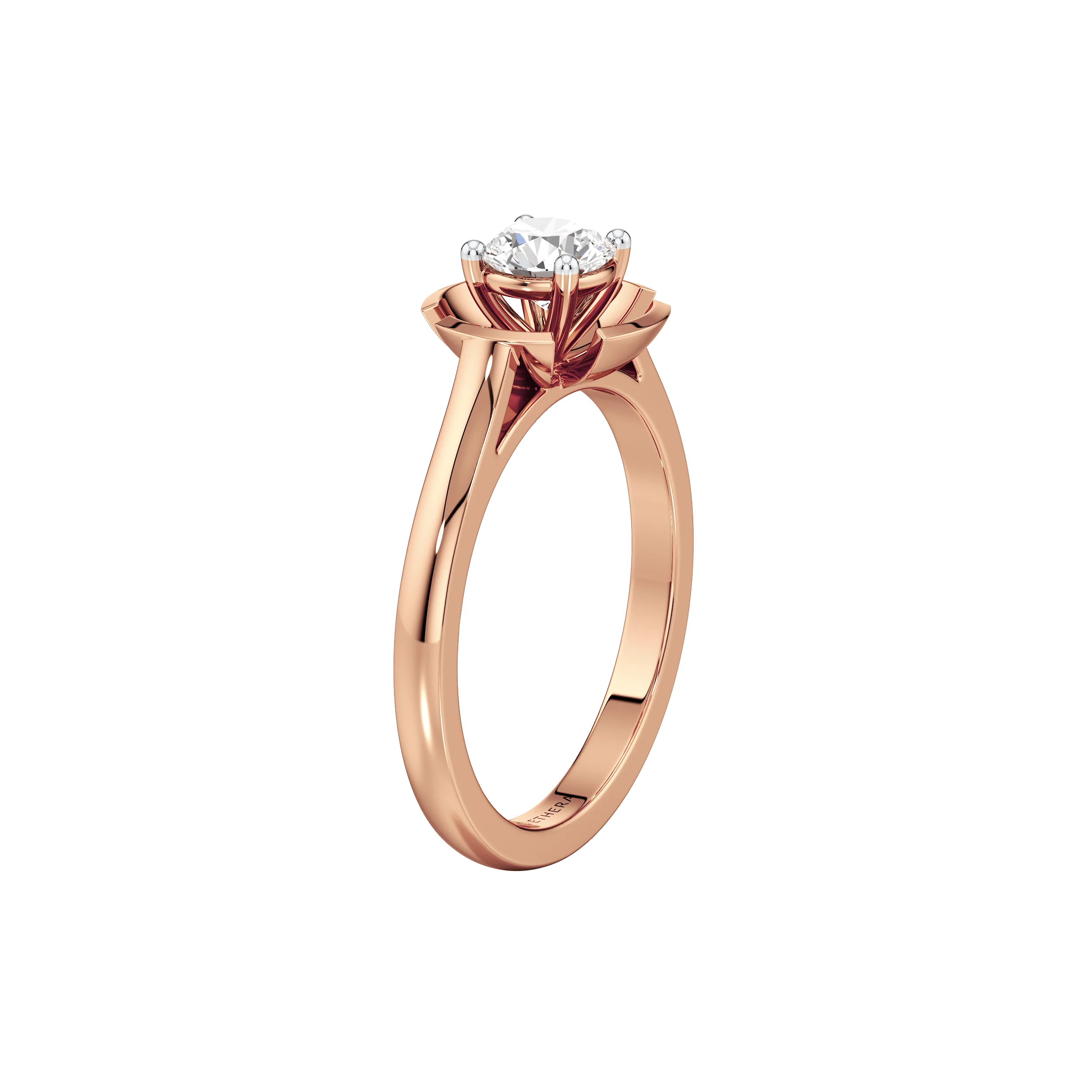 Petal Solitare Ring 13