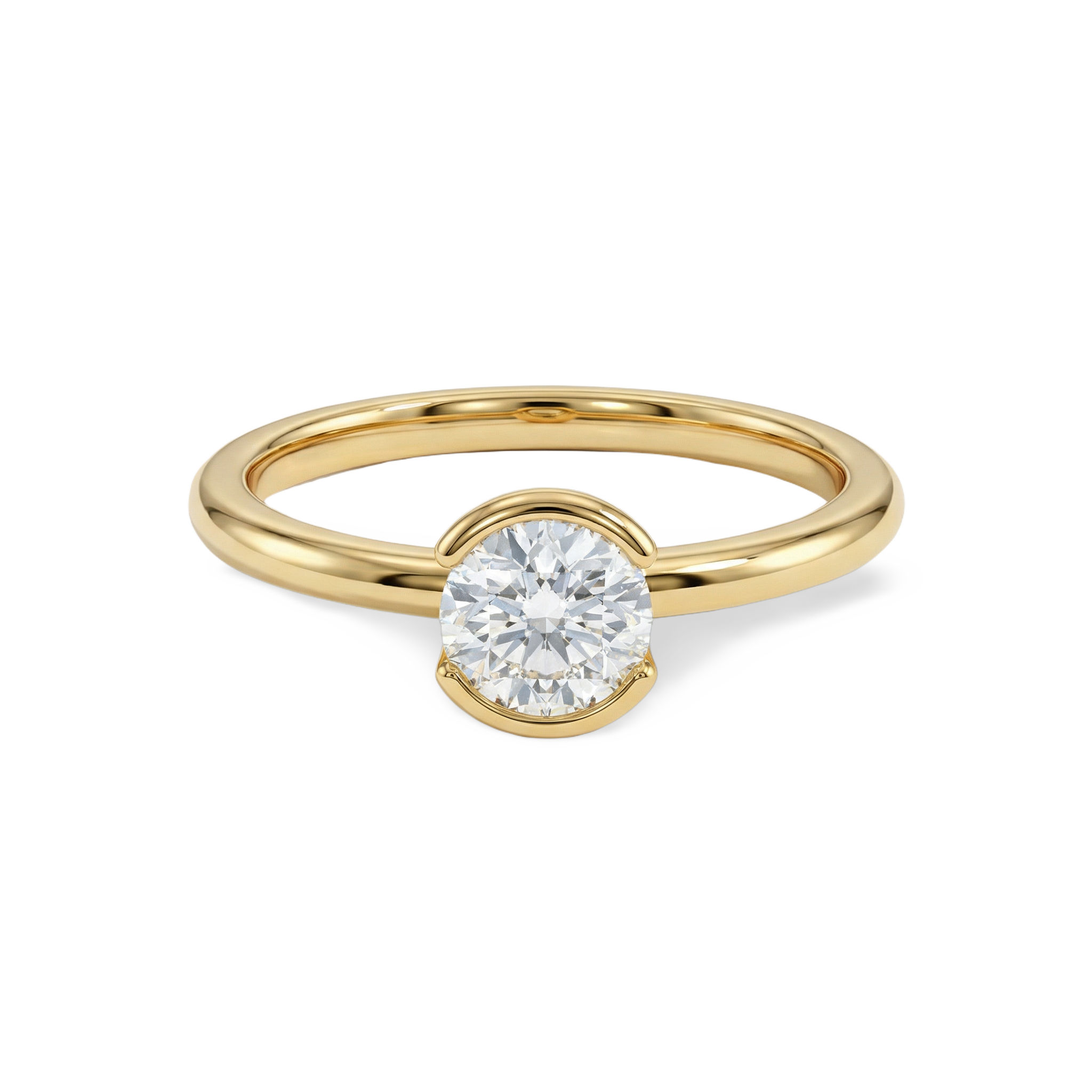 The Aura Solitaire Ring