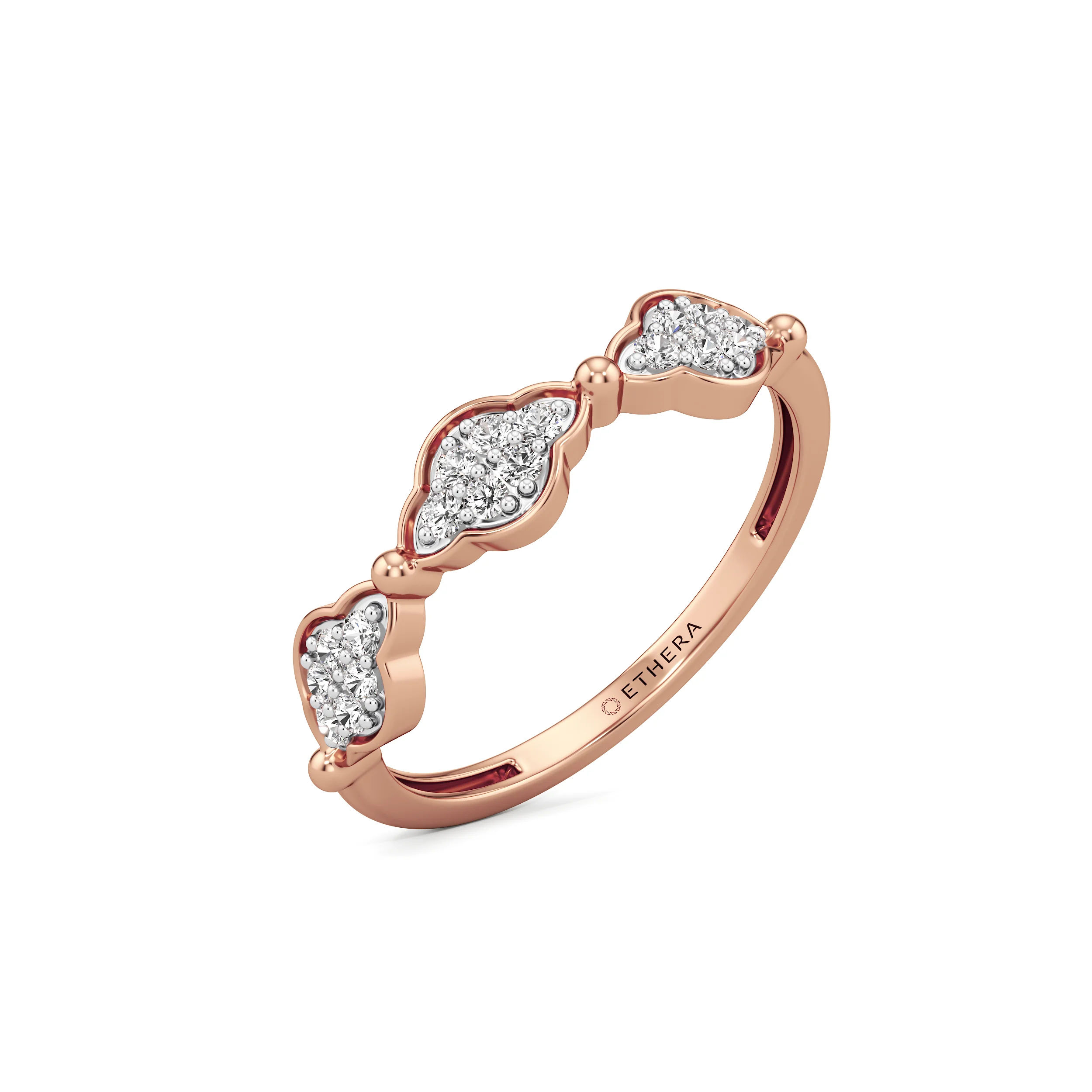 Petal Gleam Diamond Ring 11