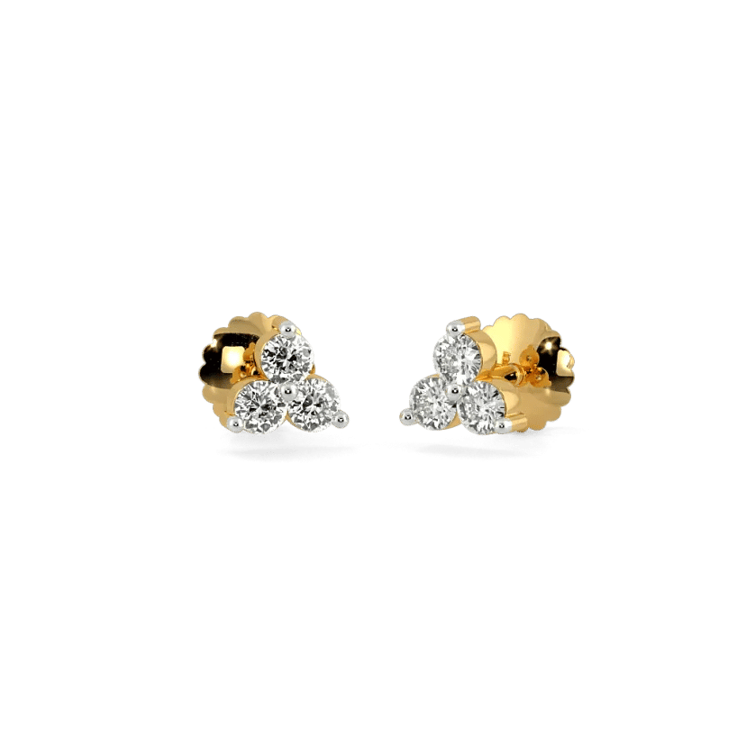 Triad of Brilliance Studs