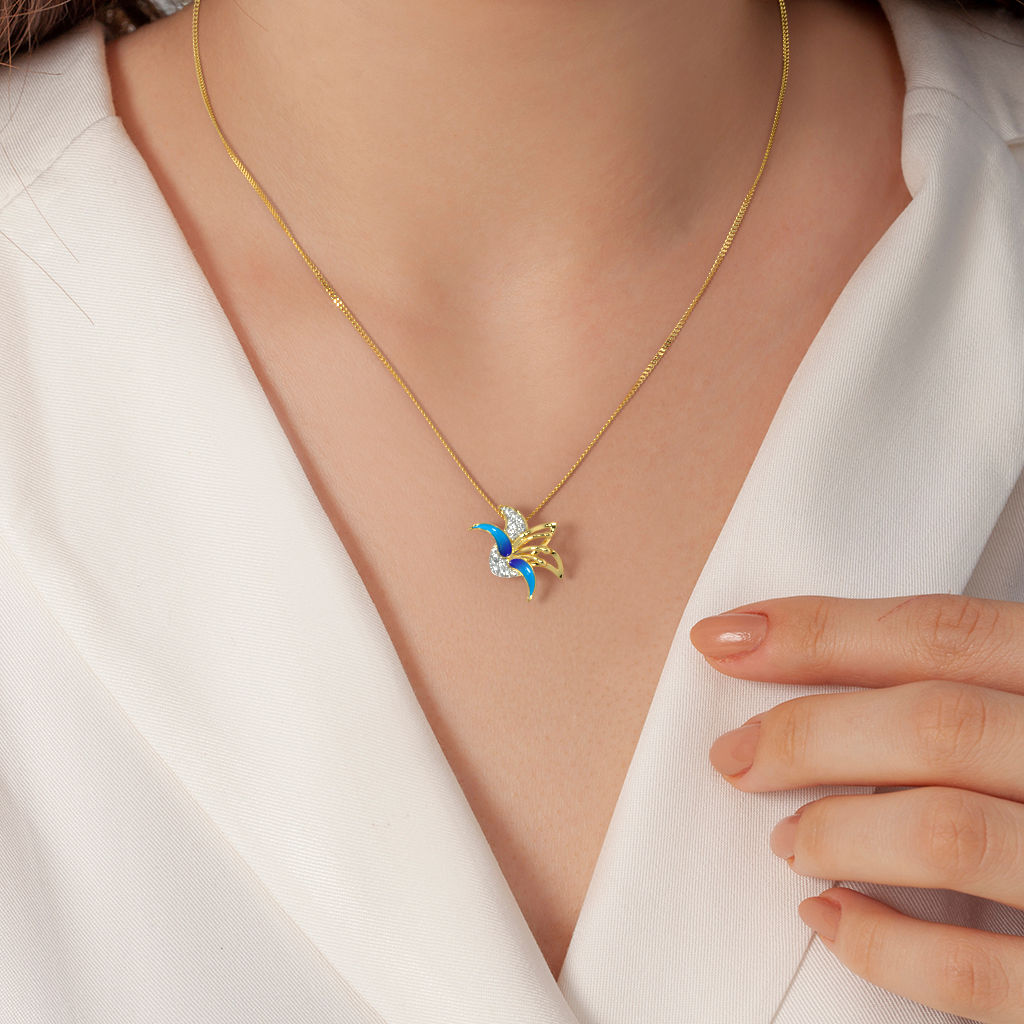 Lily at dawn pendant