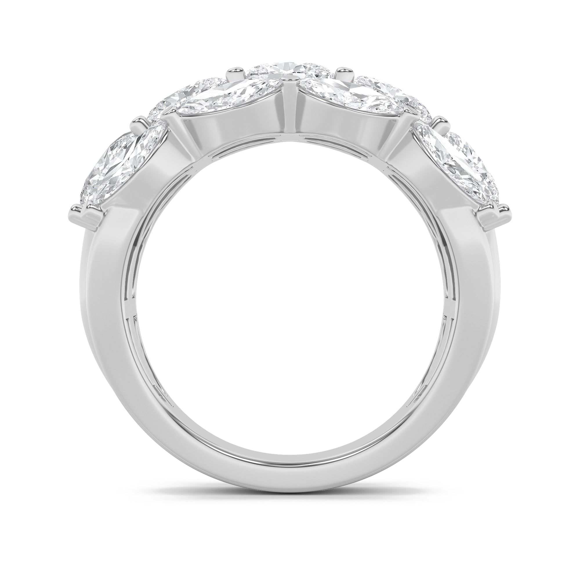 Truly Yours 5 Stone Ring 7