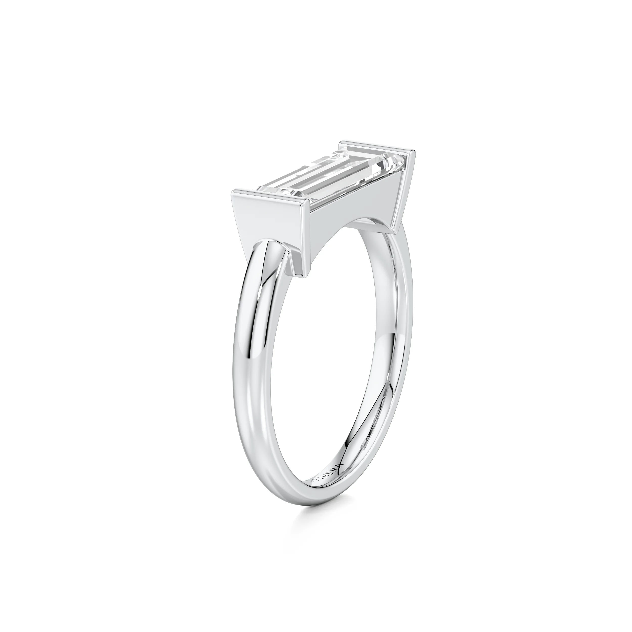 Westward Glow Solitaire Ring 8