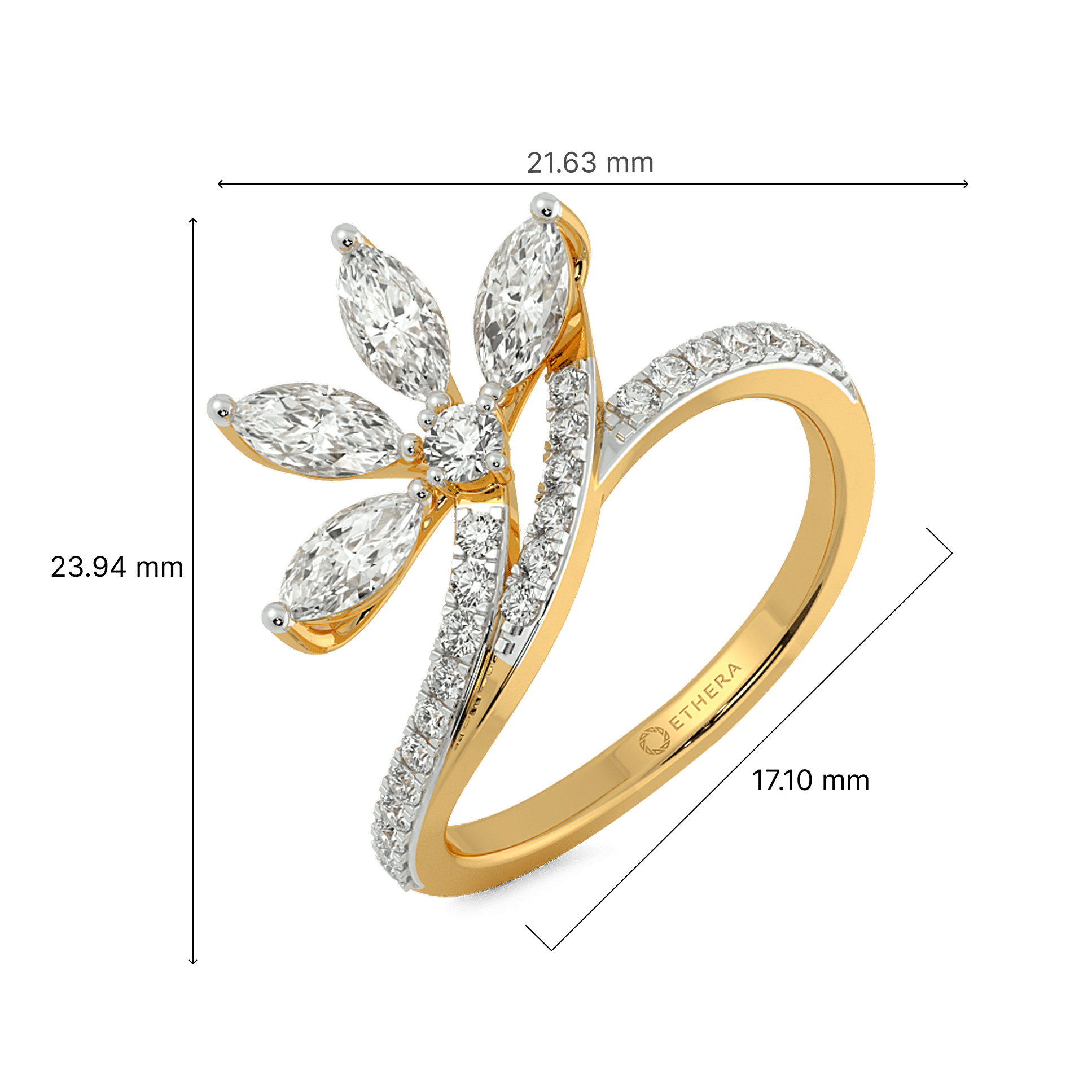 The Ivy Floral Ring 6