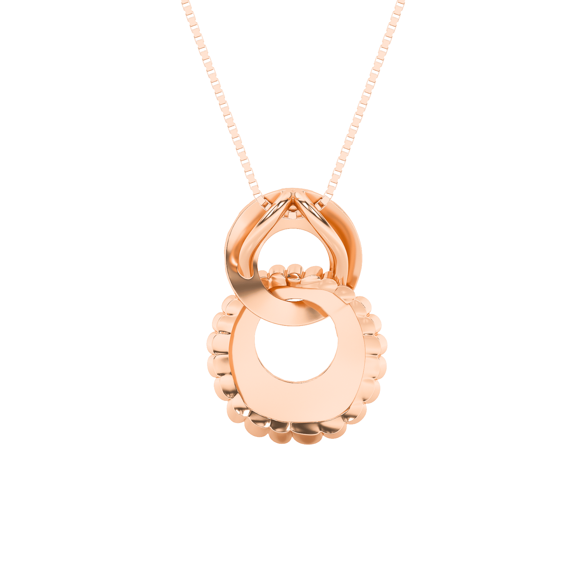 Harmony Hoop Pendant 12
