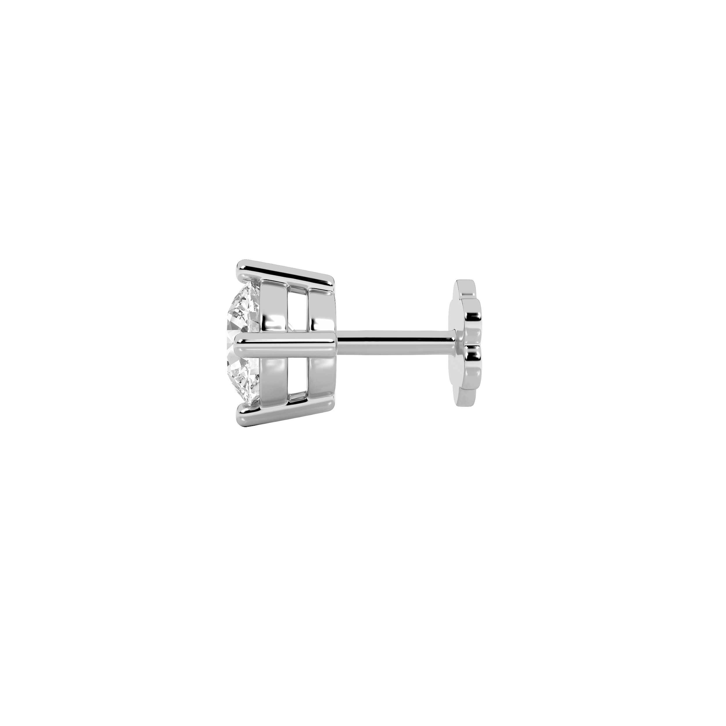 Shimmer Glimmer Solitaire Nosepin 5