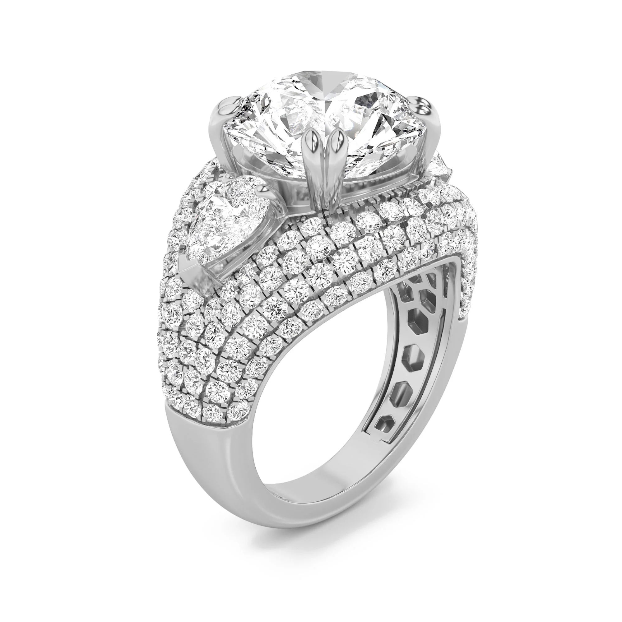 Royal Romance Cocktail Ring 6