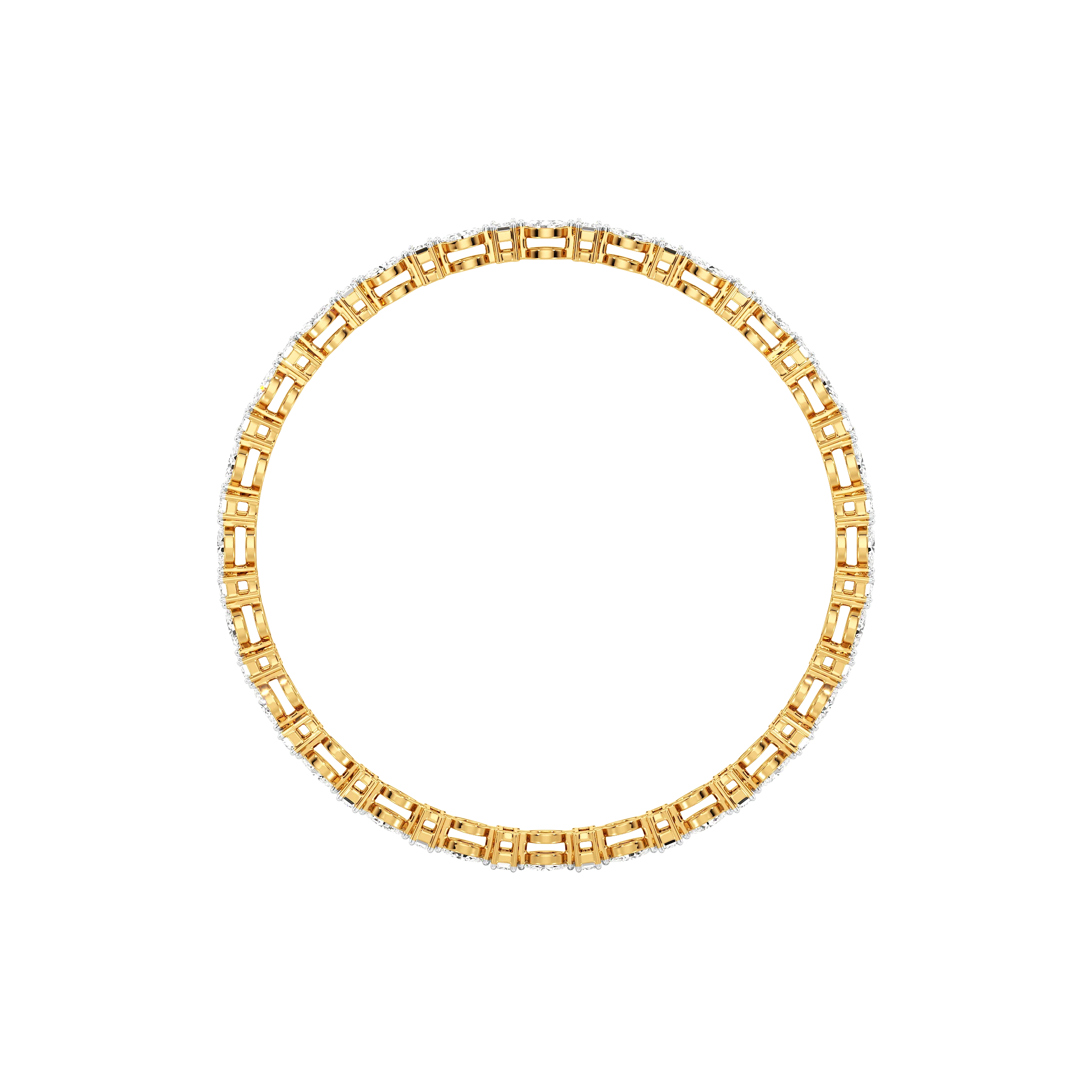 Marq Of Elegance Round Bangle hover