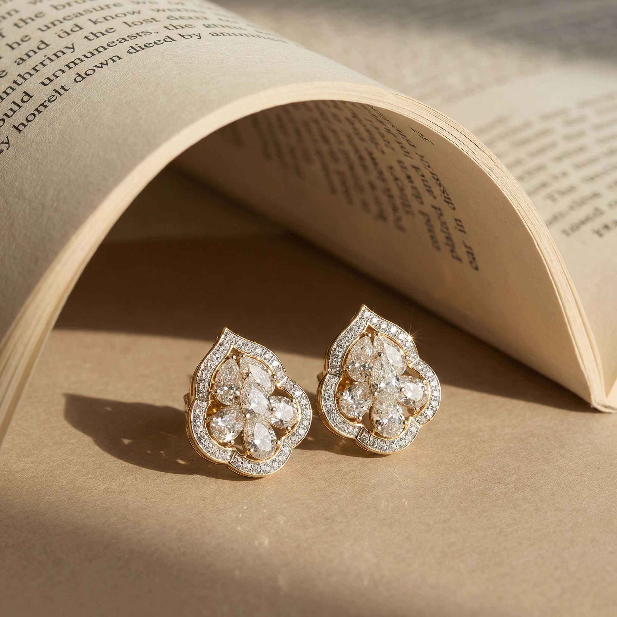 Dewdrop Gleam Occasion Stud Earrings 2