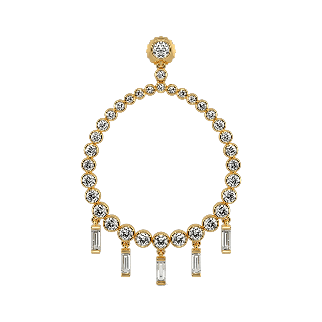 Disco Fringe Earrings 2