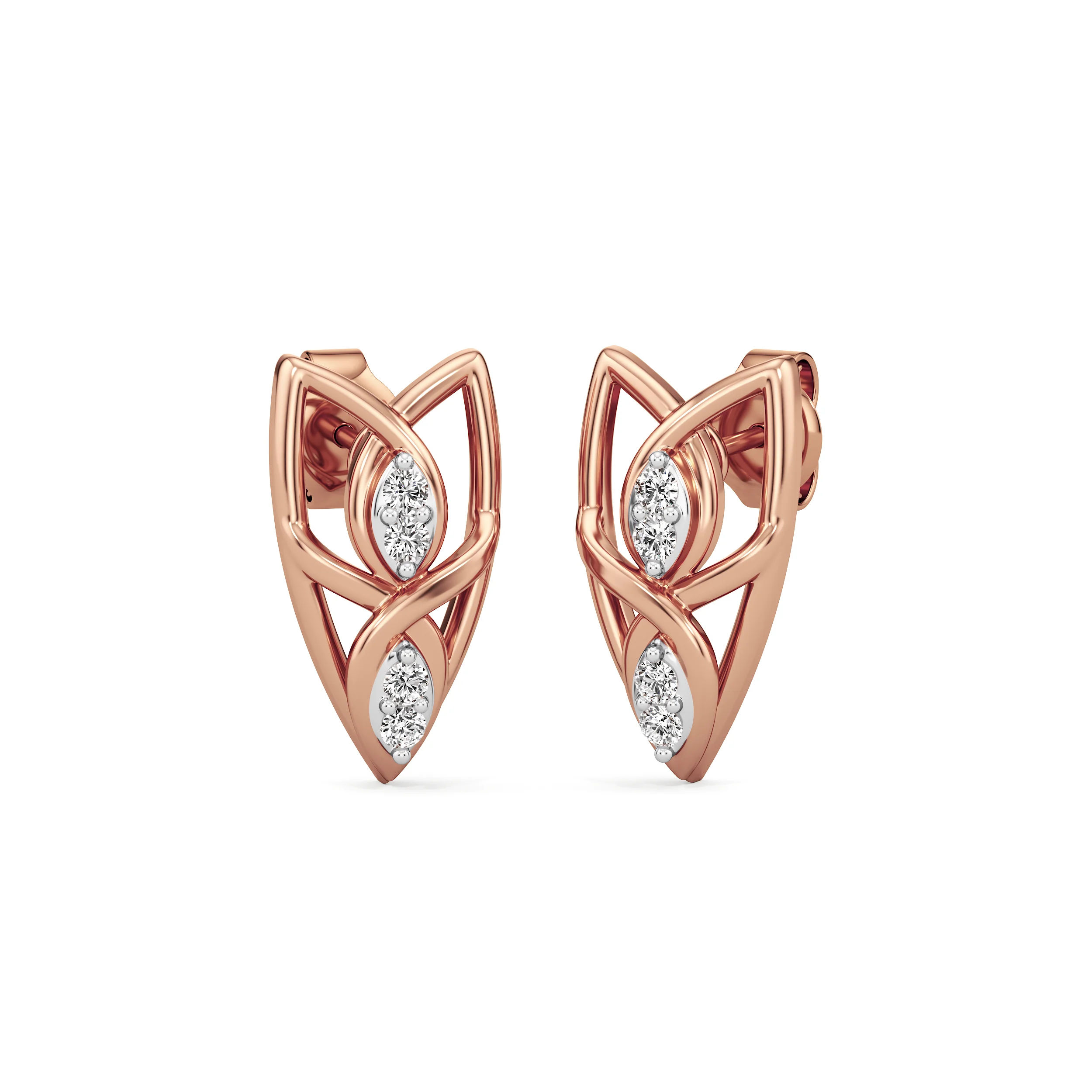 Lattice Gleam Studs 6