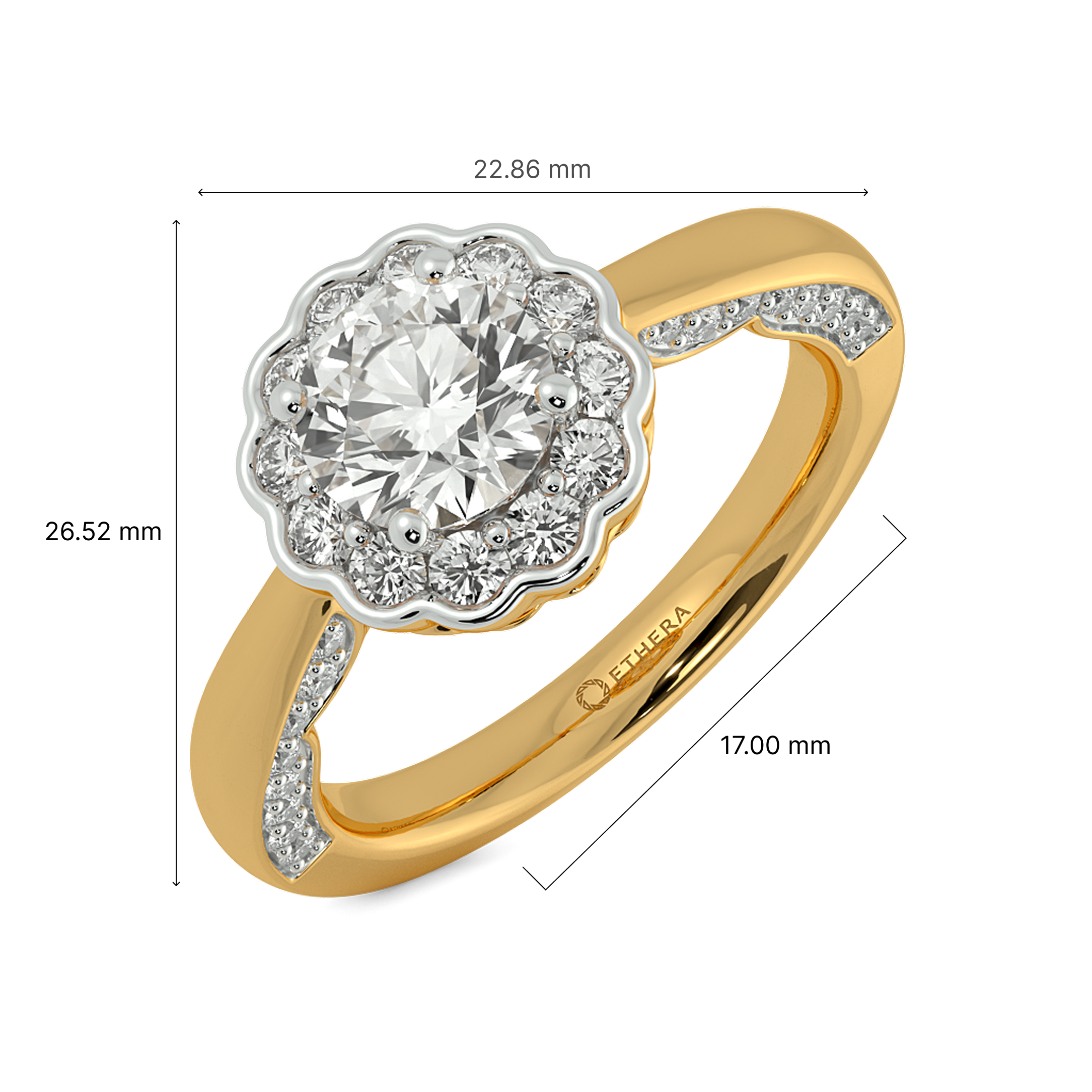 Regal Relic Solitaire Ring 6