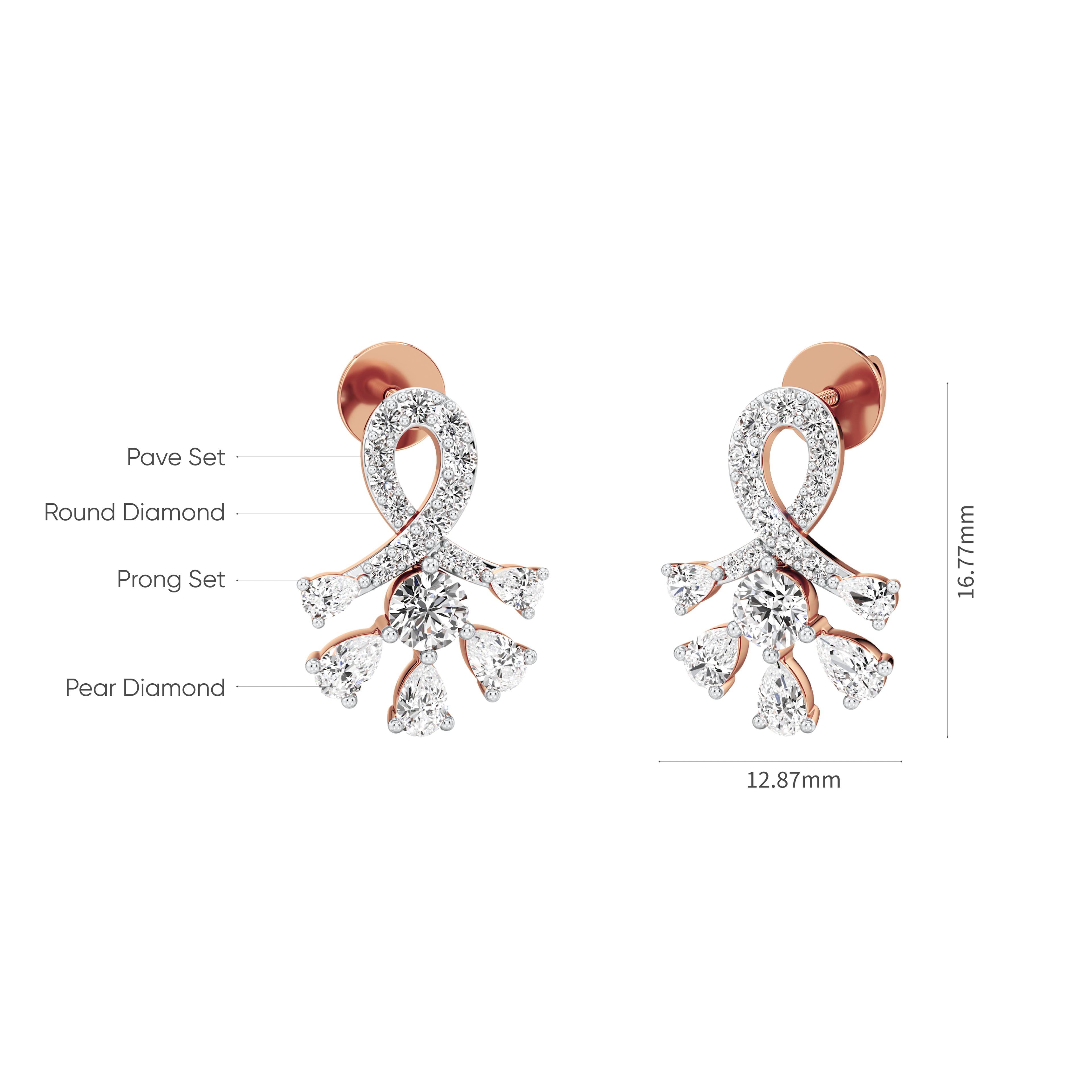 Enchanted Loop studs 9