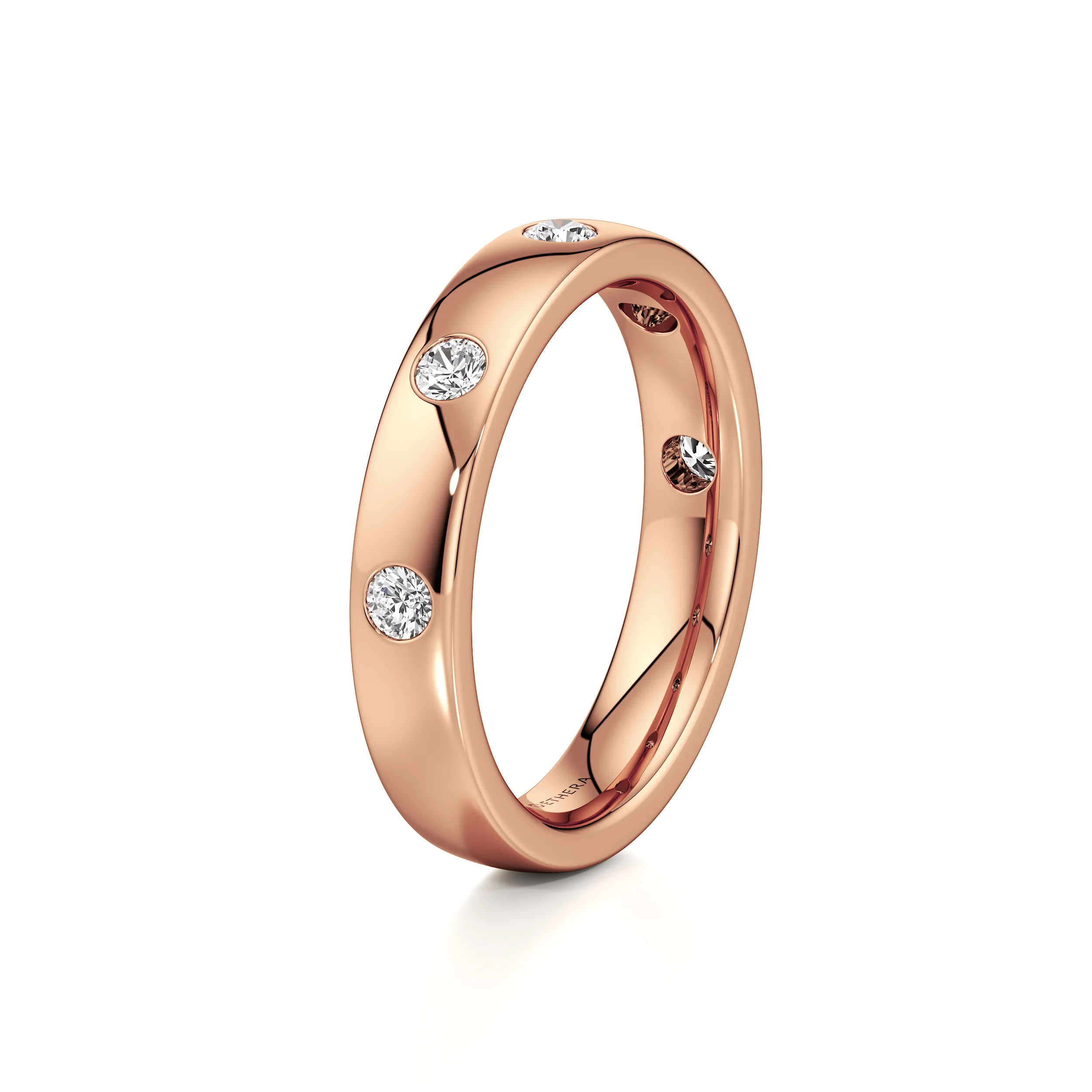 Exquisite Flush Eternity Band 12