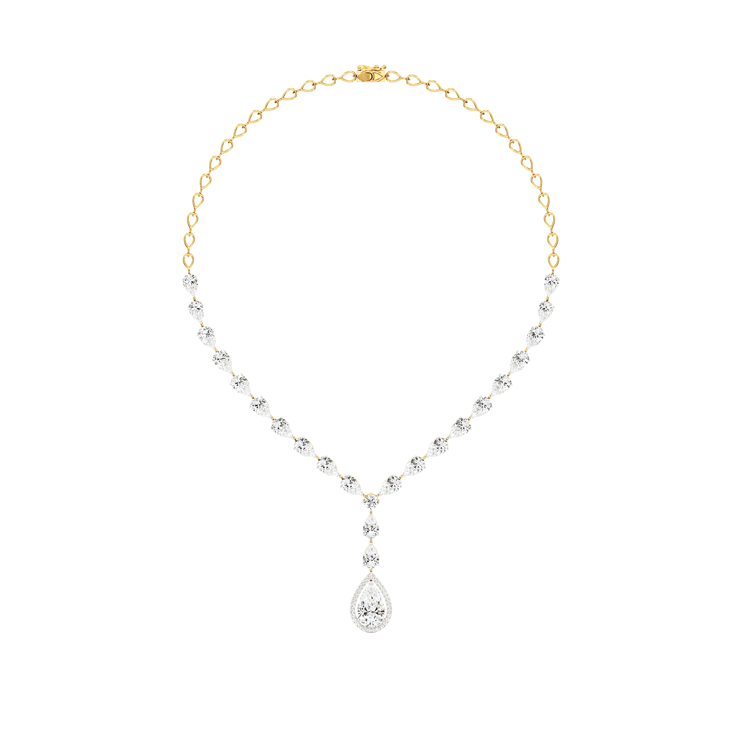 Celeste Drop Necklace 0
