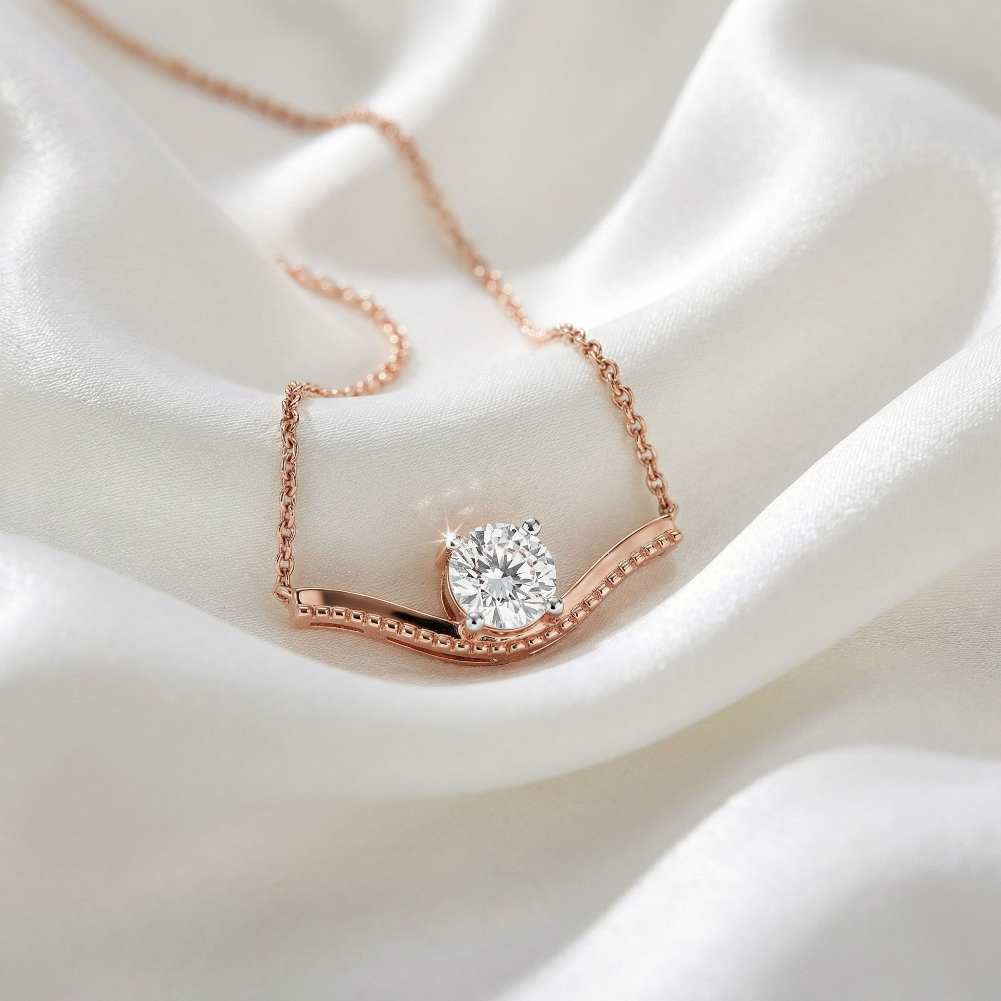 Glide Solitaire Necklet 2