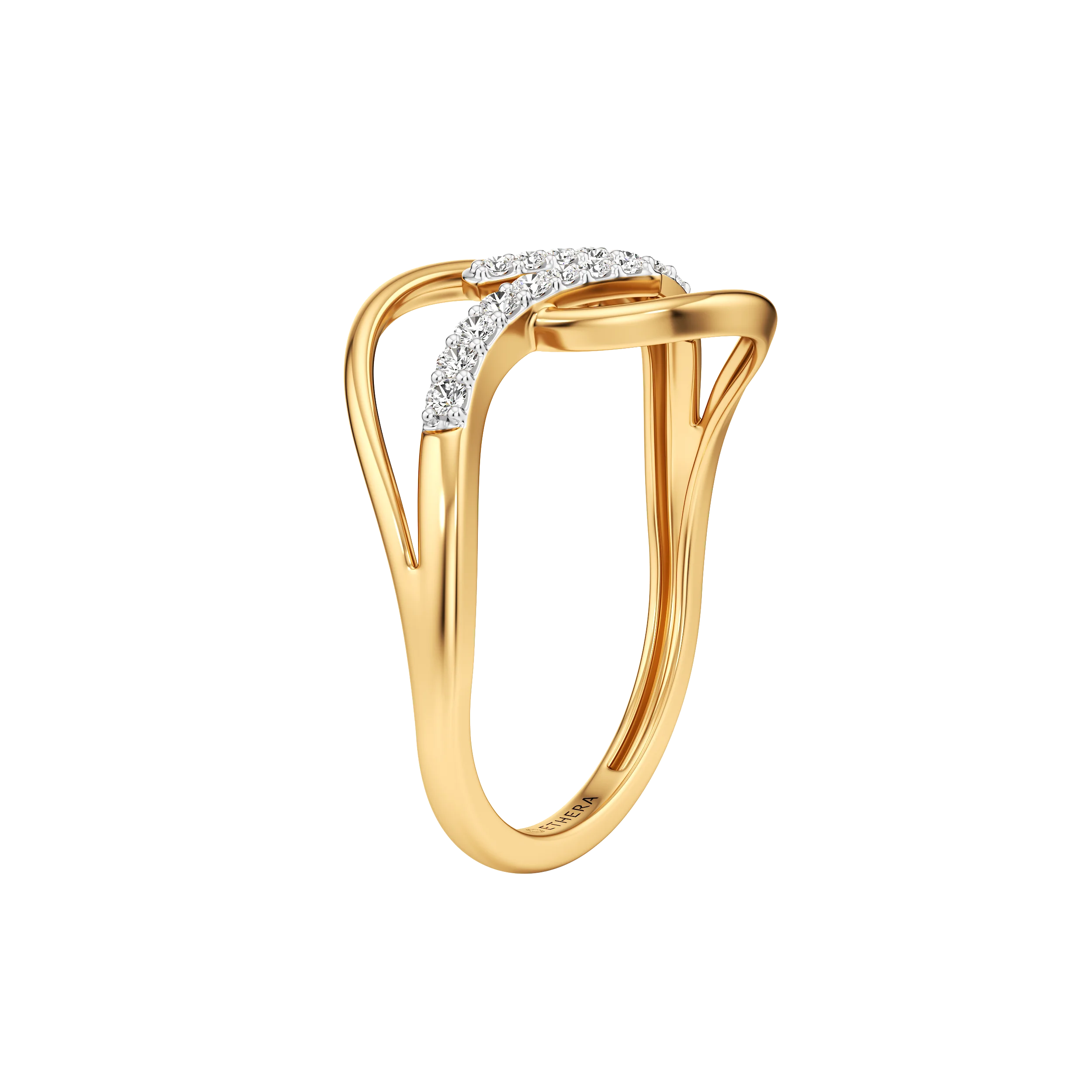 Infinity Flow Diamond Ring 5