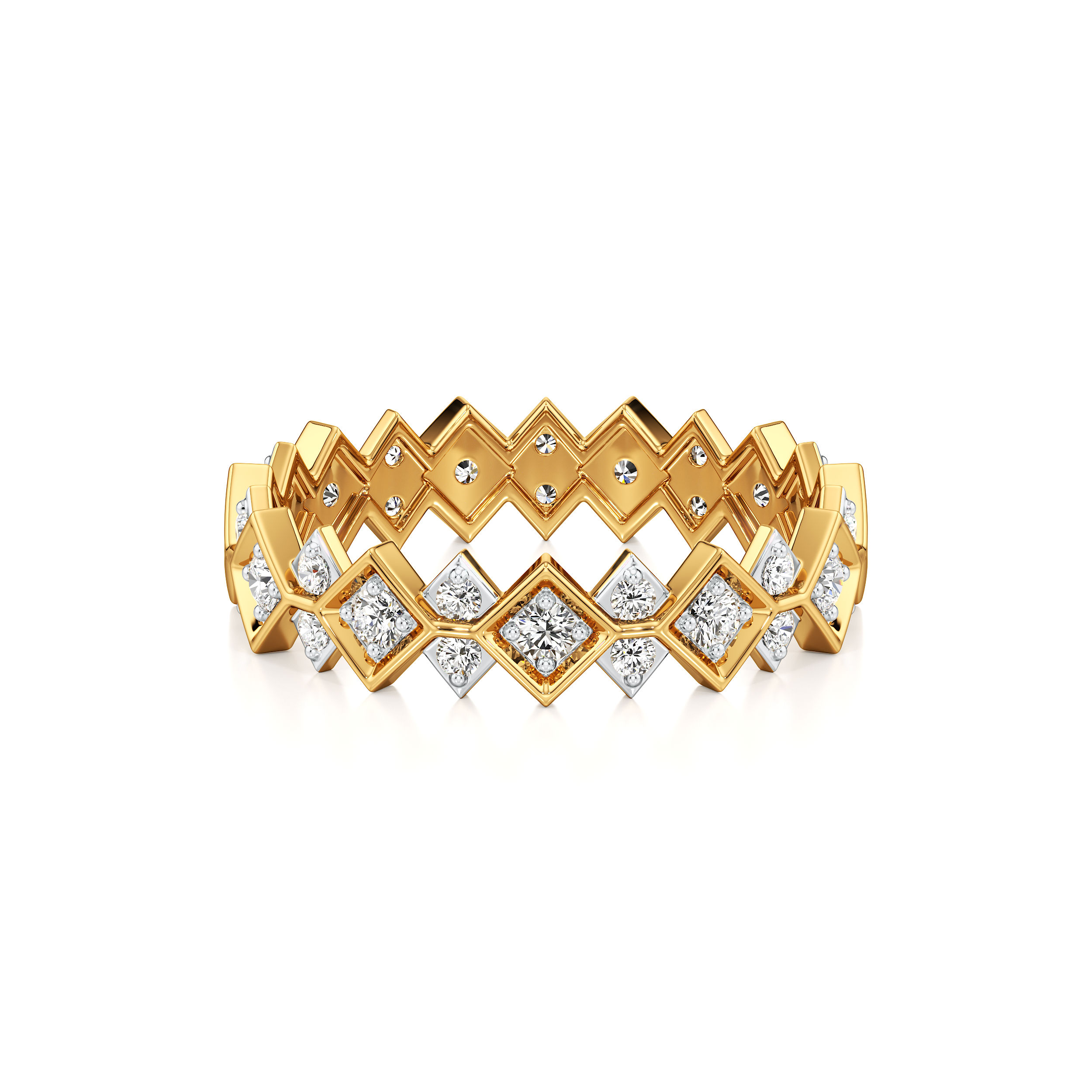 GeoGlow Diamond Band 4