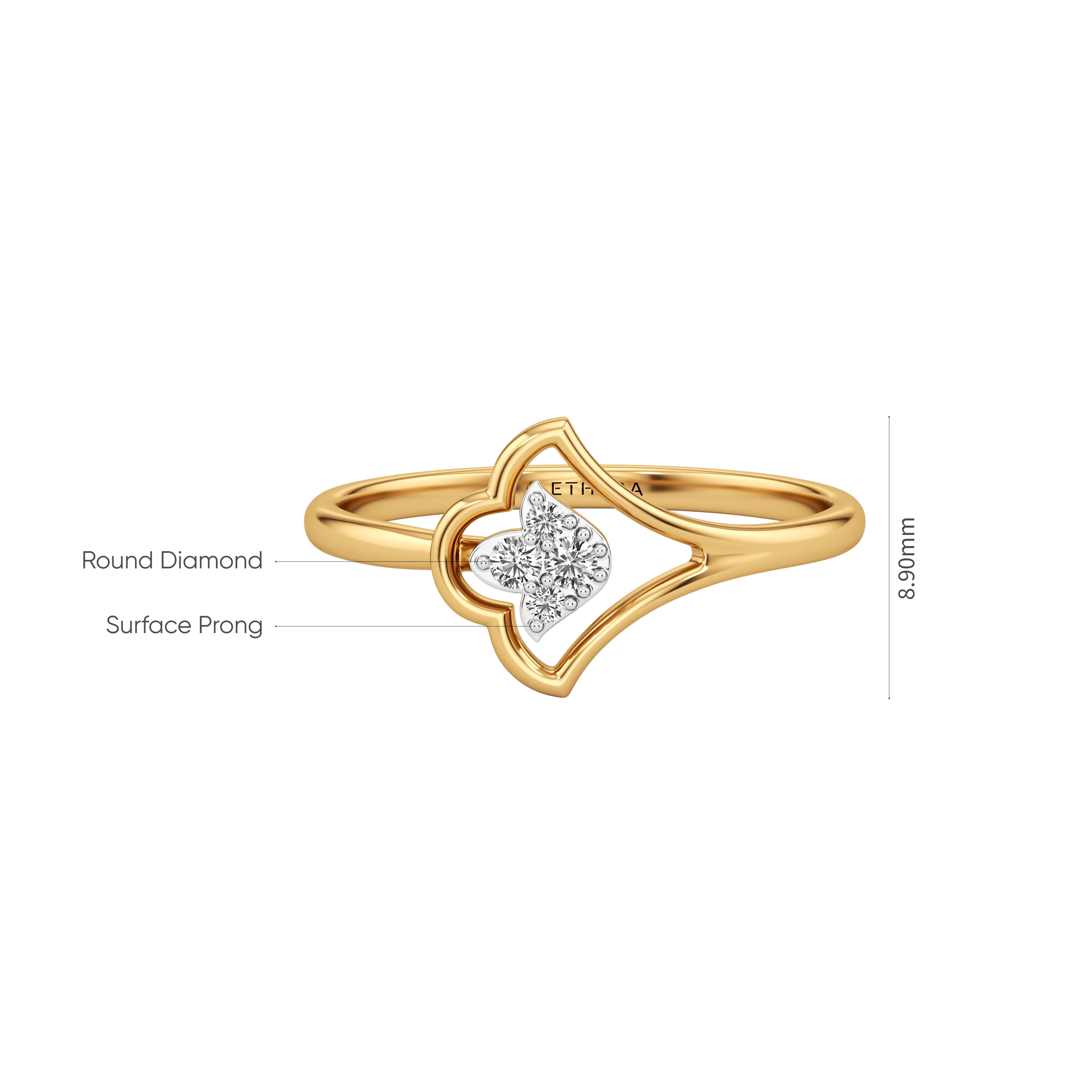 Heartlet Bloom Ring 6