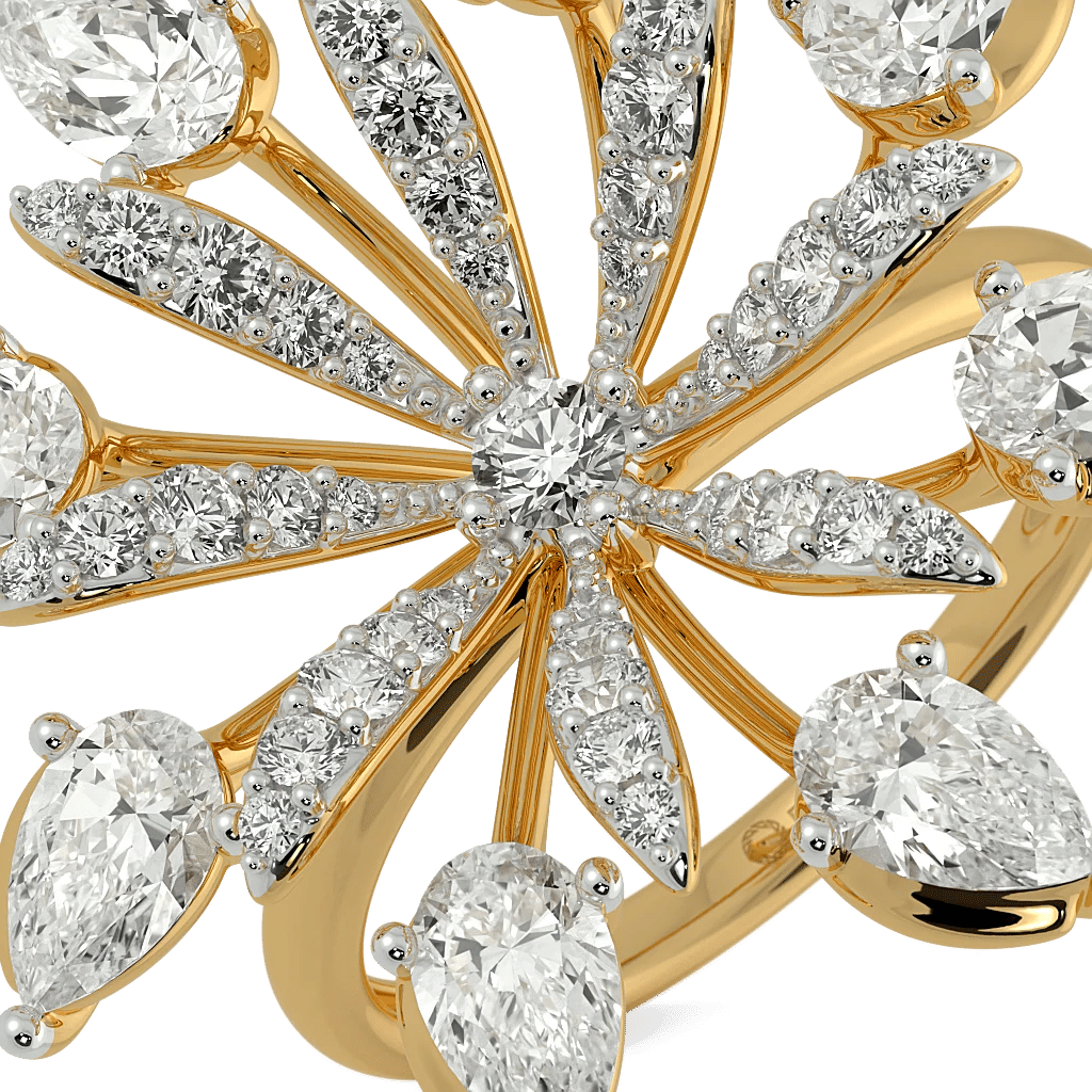 Silver Fern Statement Ring 3