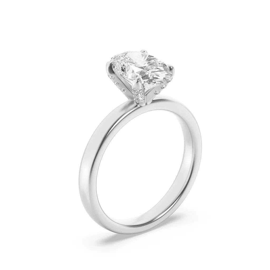 Lustre Solitaire Ring 6