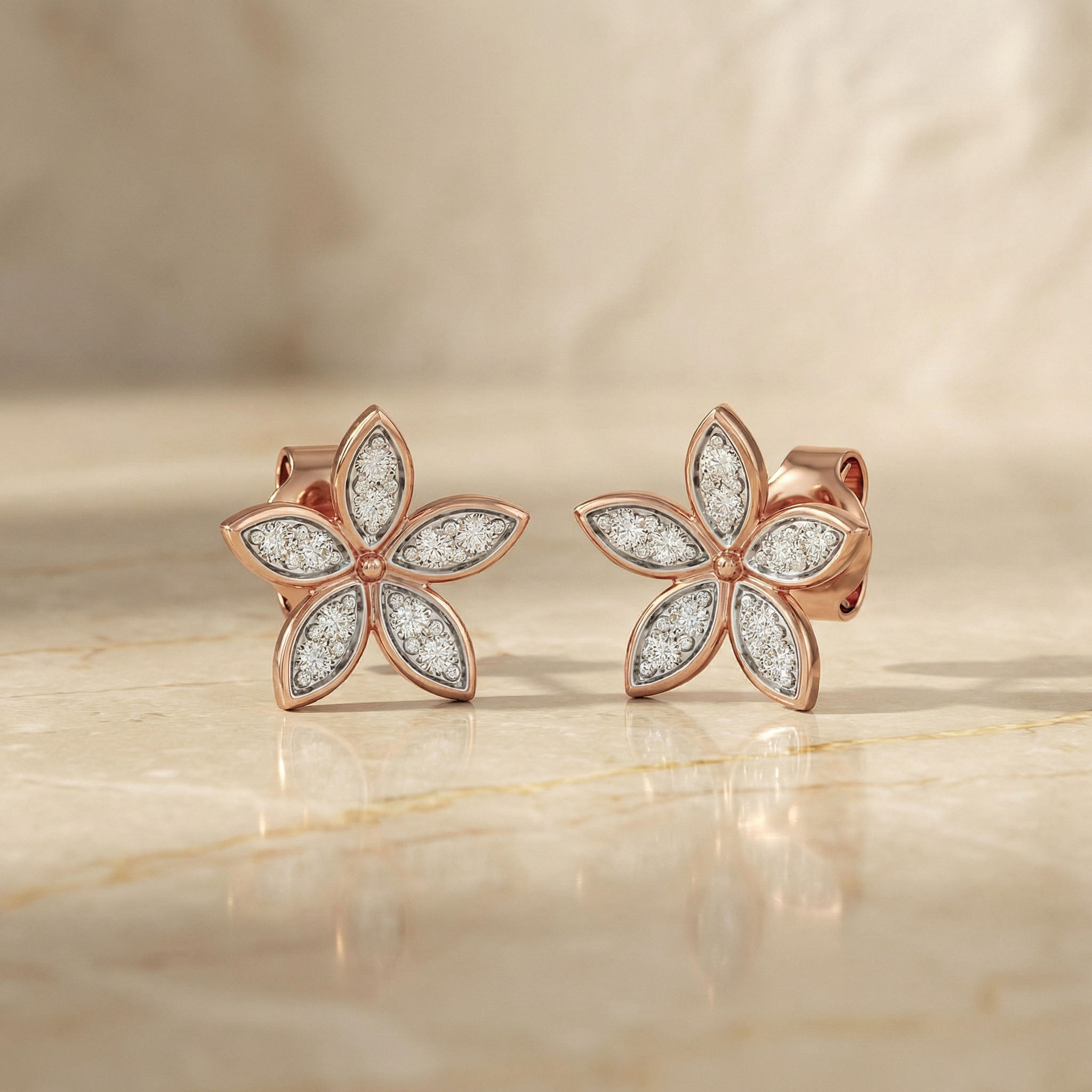 Floral Formation Studs 2