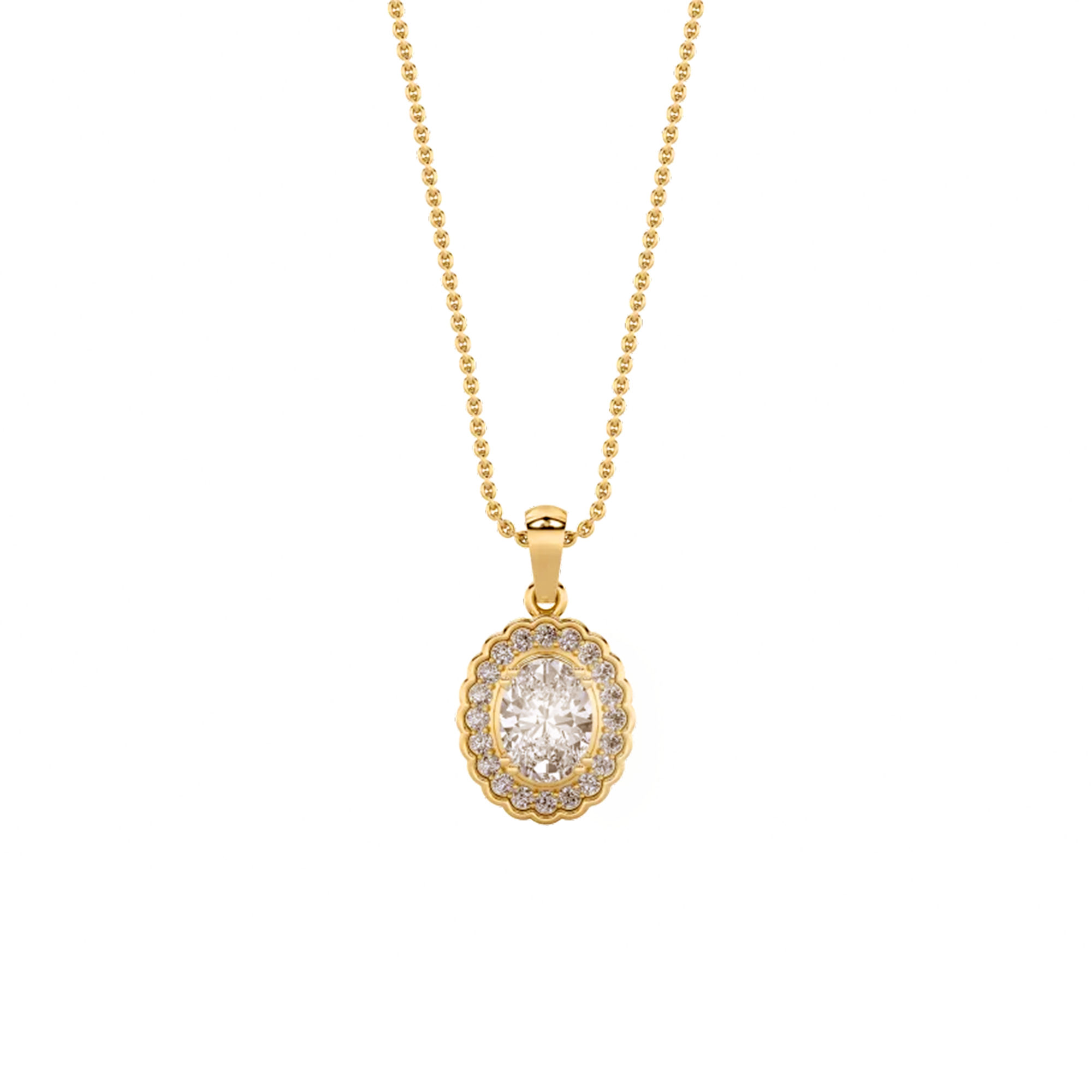 Heirloom Oval Pendant 0