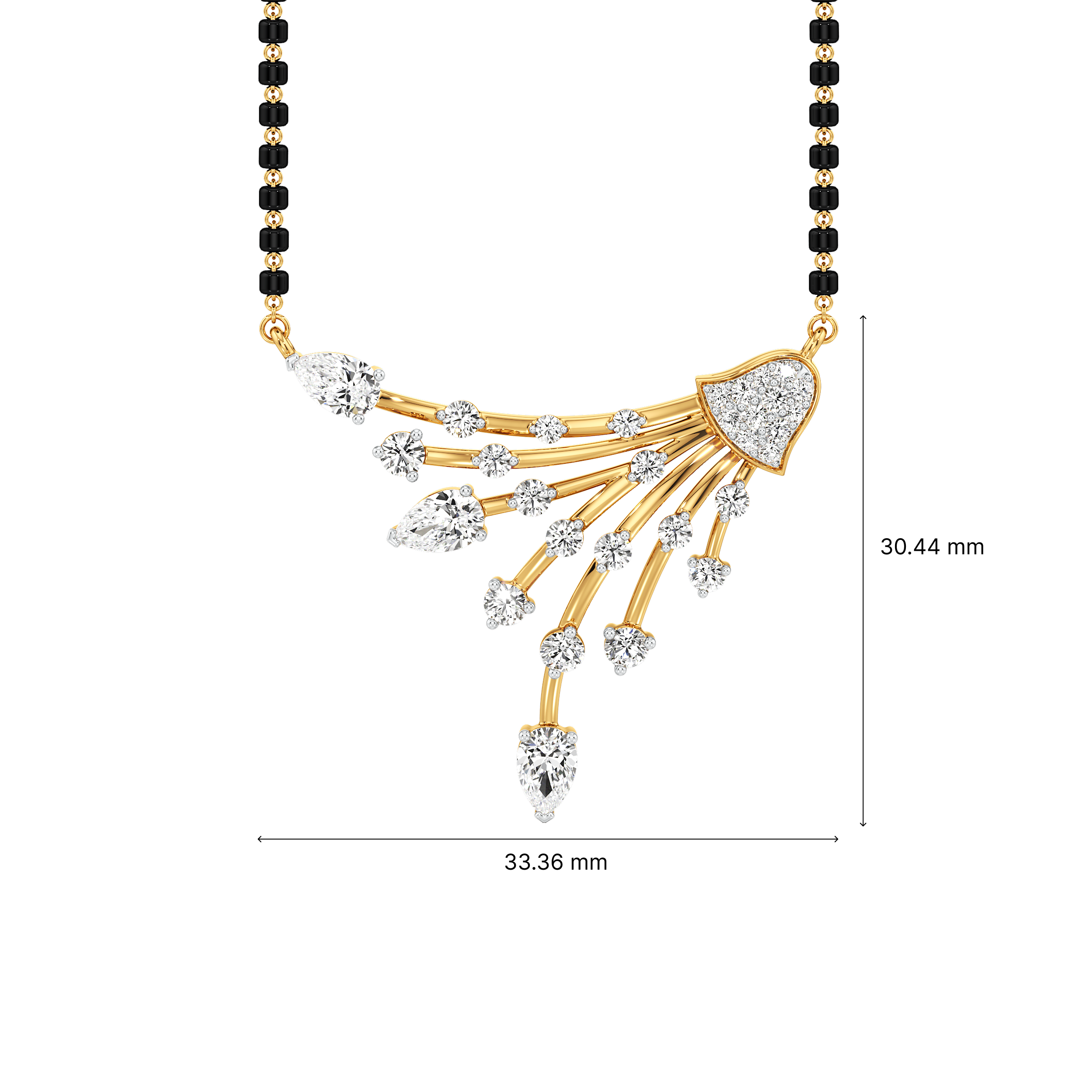 Vivid Lines Mangalsutra 4