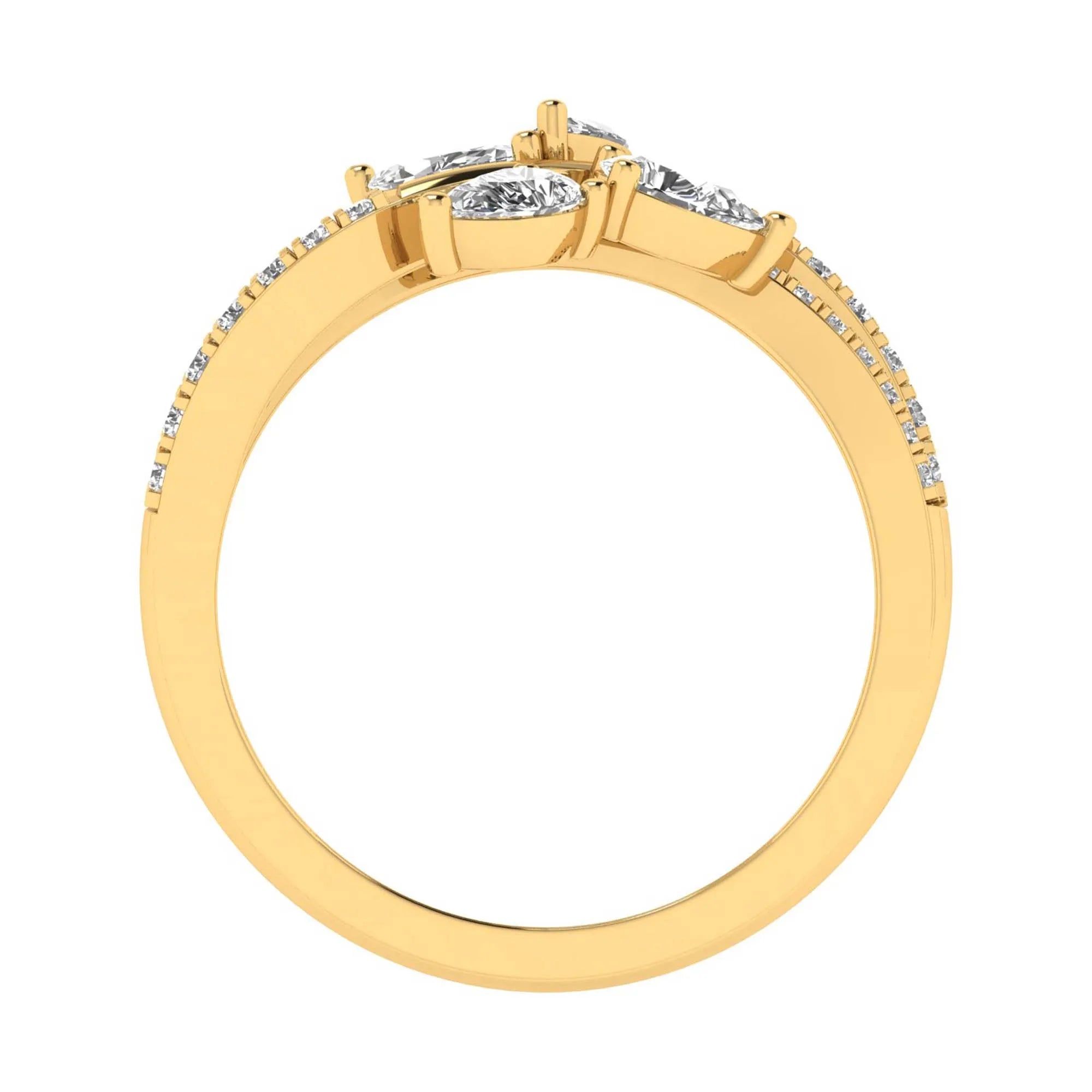 Whimsy Wings Floral Ring 4