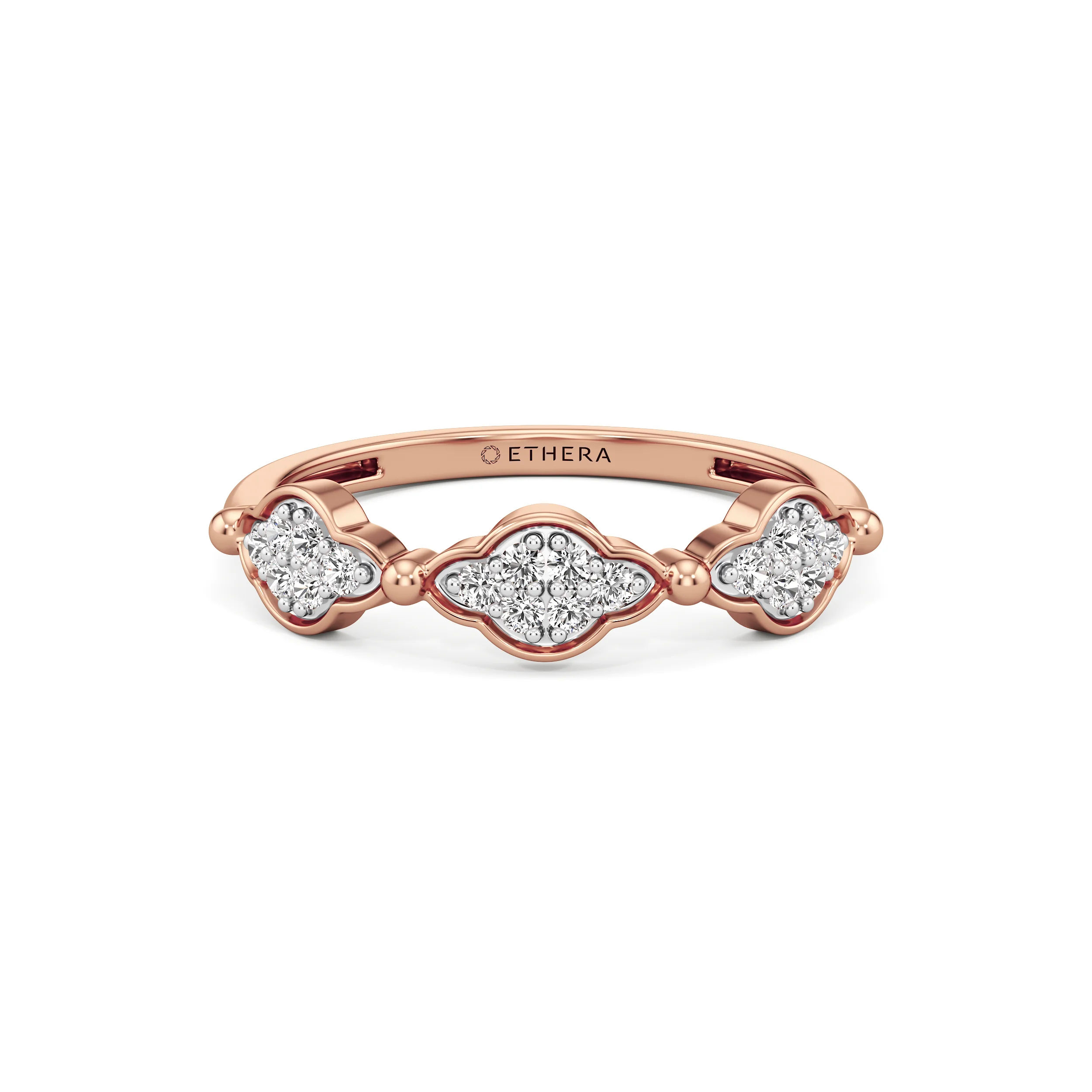 Petal Gleam Diamond Ring 13