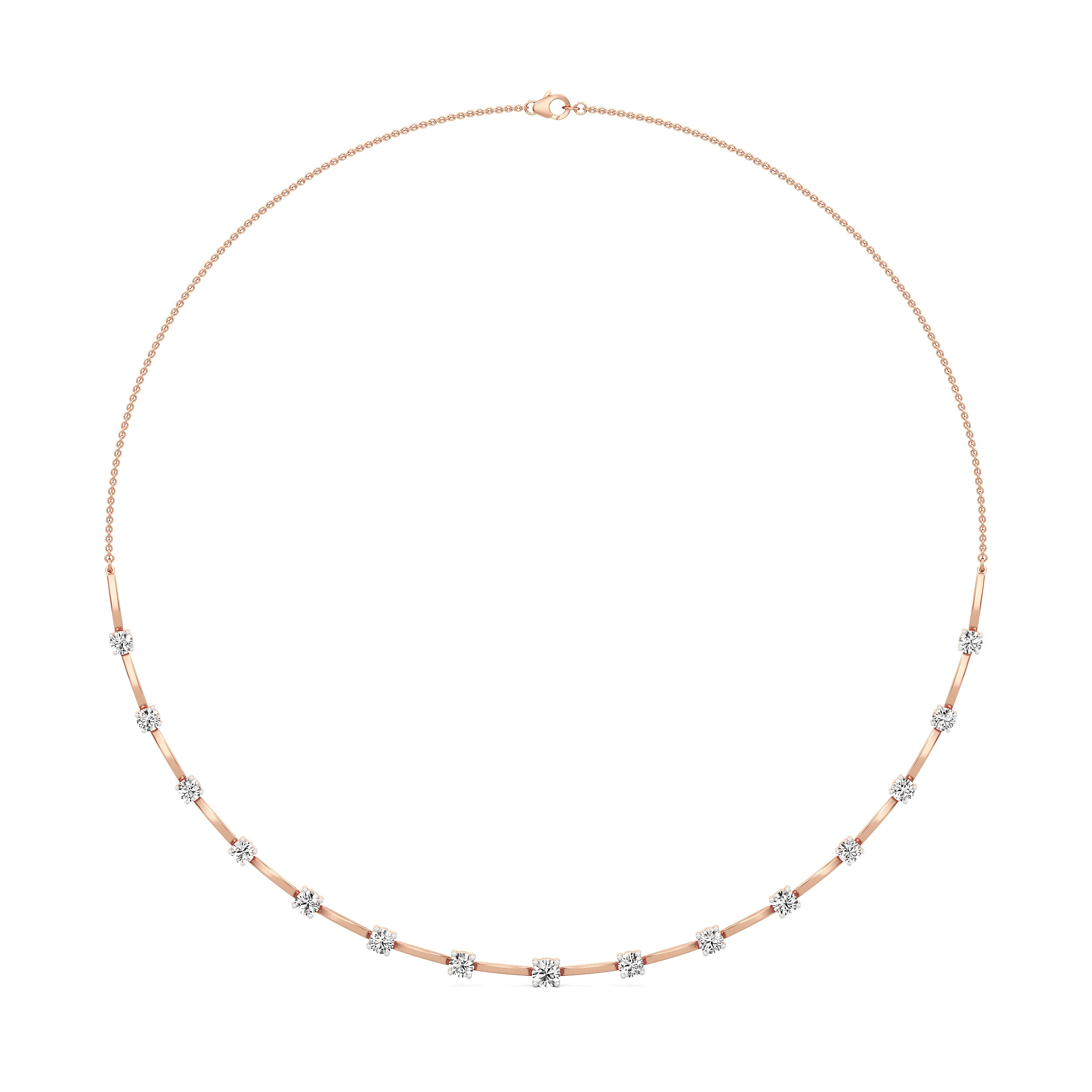 Cadence Line Necklace 11