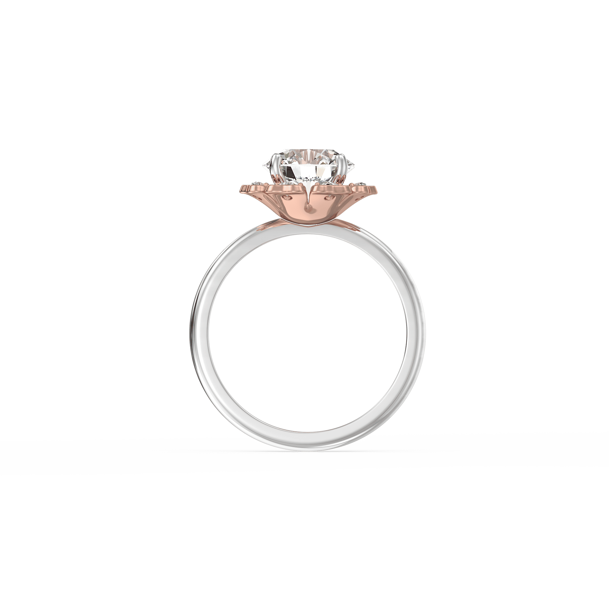 Petal Halo Ring 3