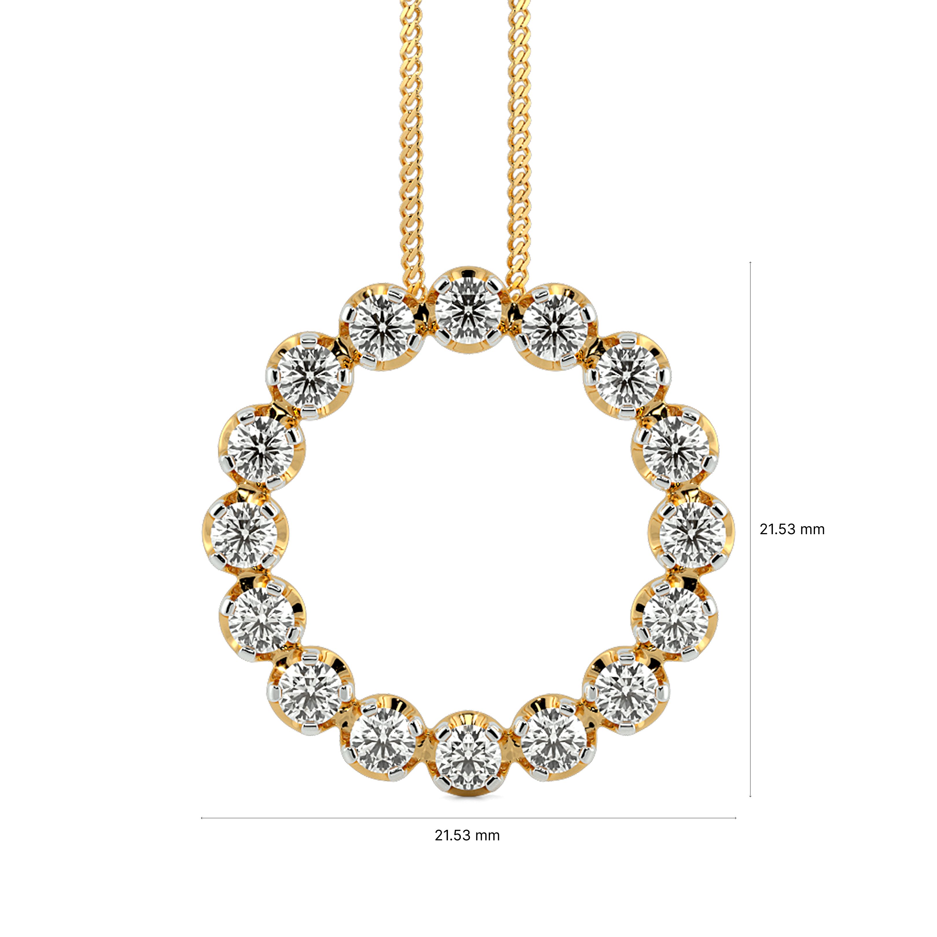 Circle Of Radiance Cluster Necklet 4