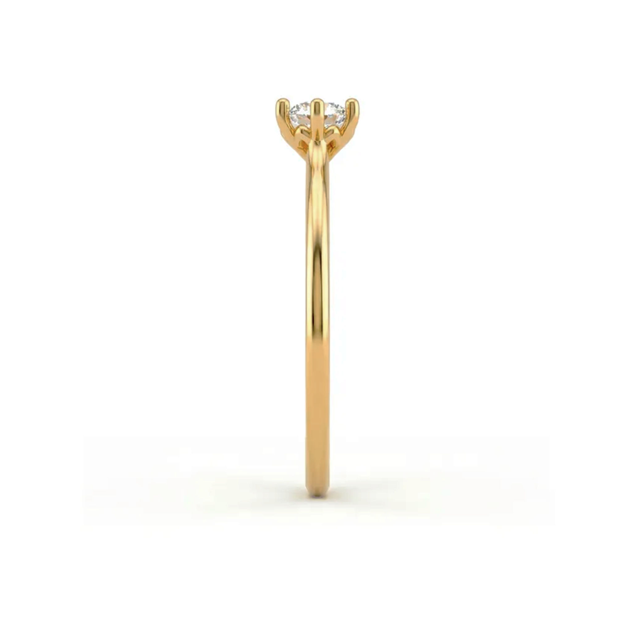 Sunlet Solitaire Ring 2
