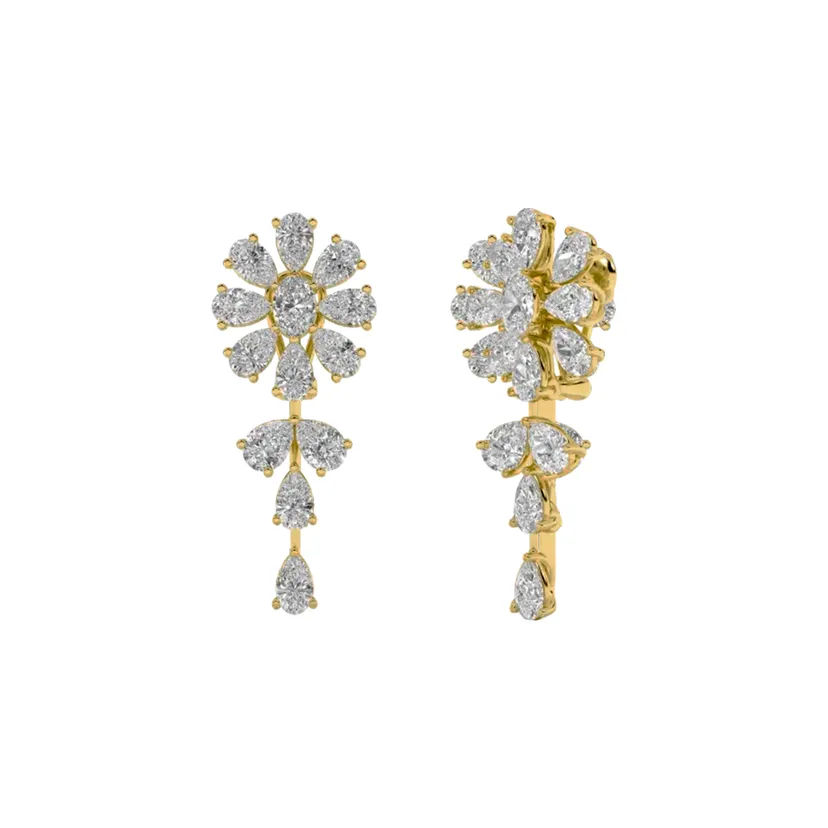 Dewdrop Cascade Earrings 0