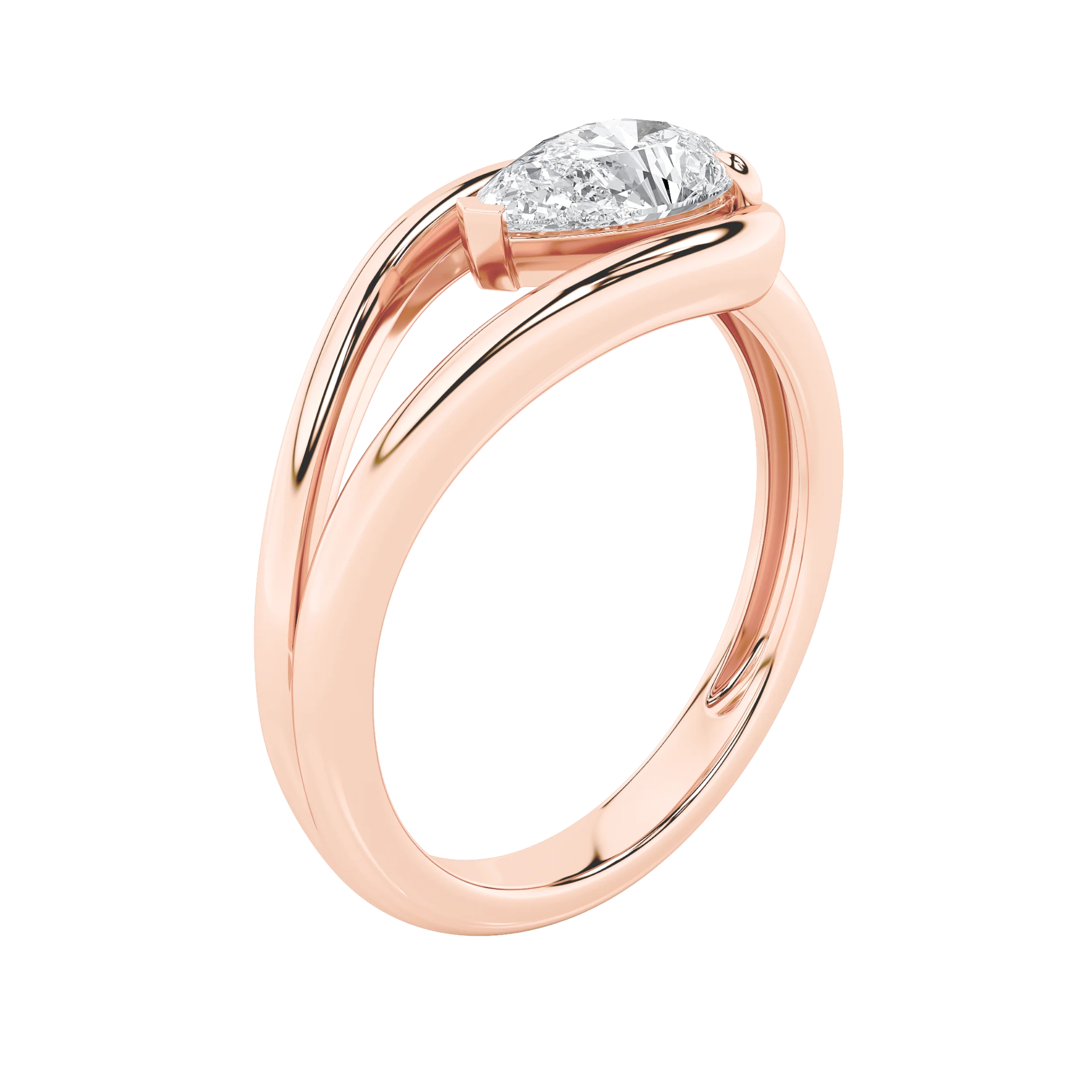 Embrace Oval Ring 10